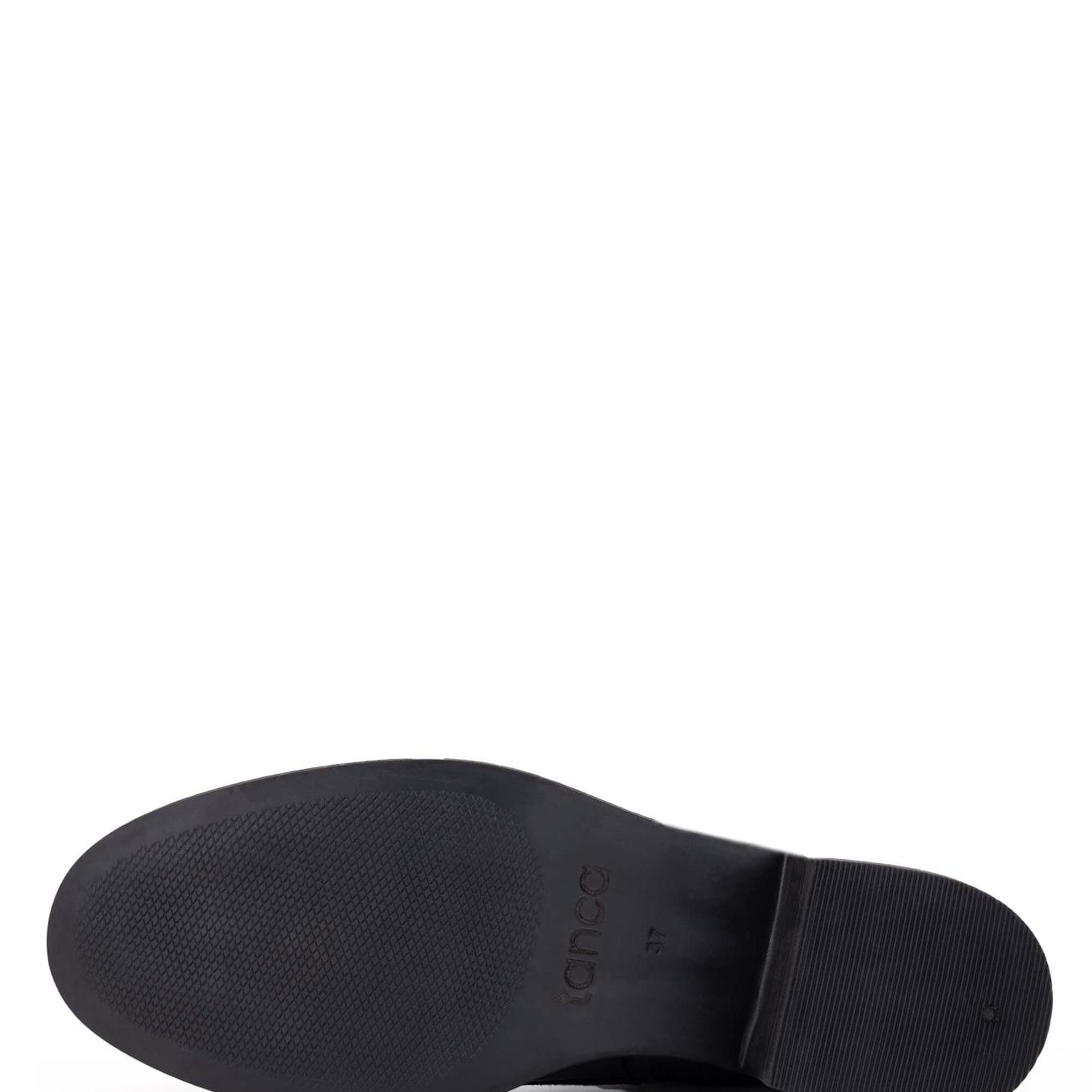 Tamer Tanca Kadın Hakiki Deri Siyah Topuklu Bot