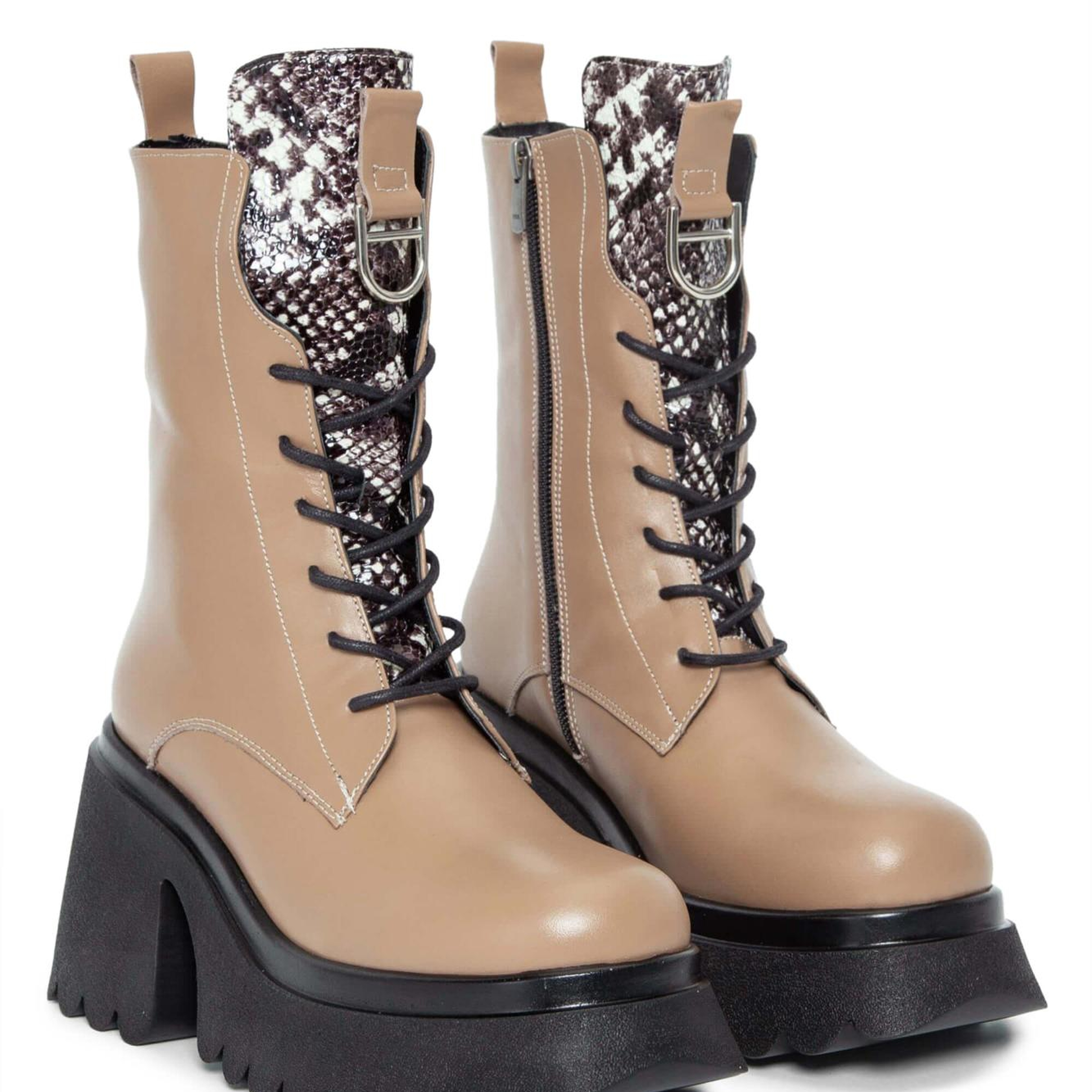 Tamer Tanca Kadın Hakiki Deri Vizon Casual Bot