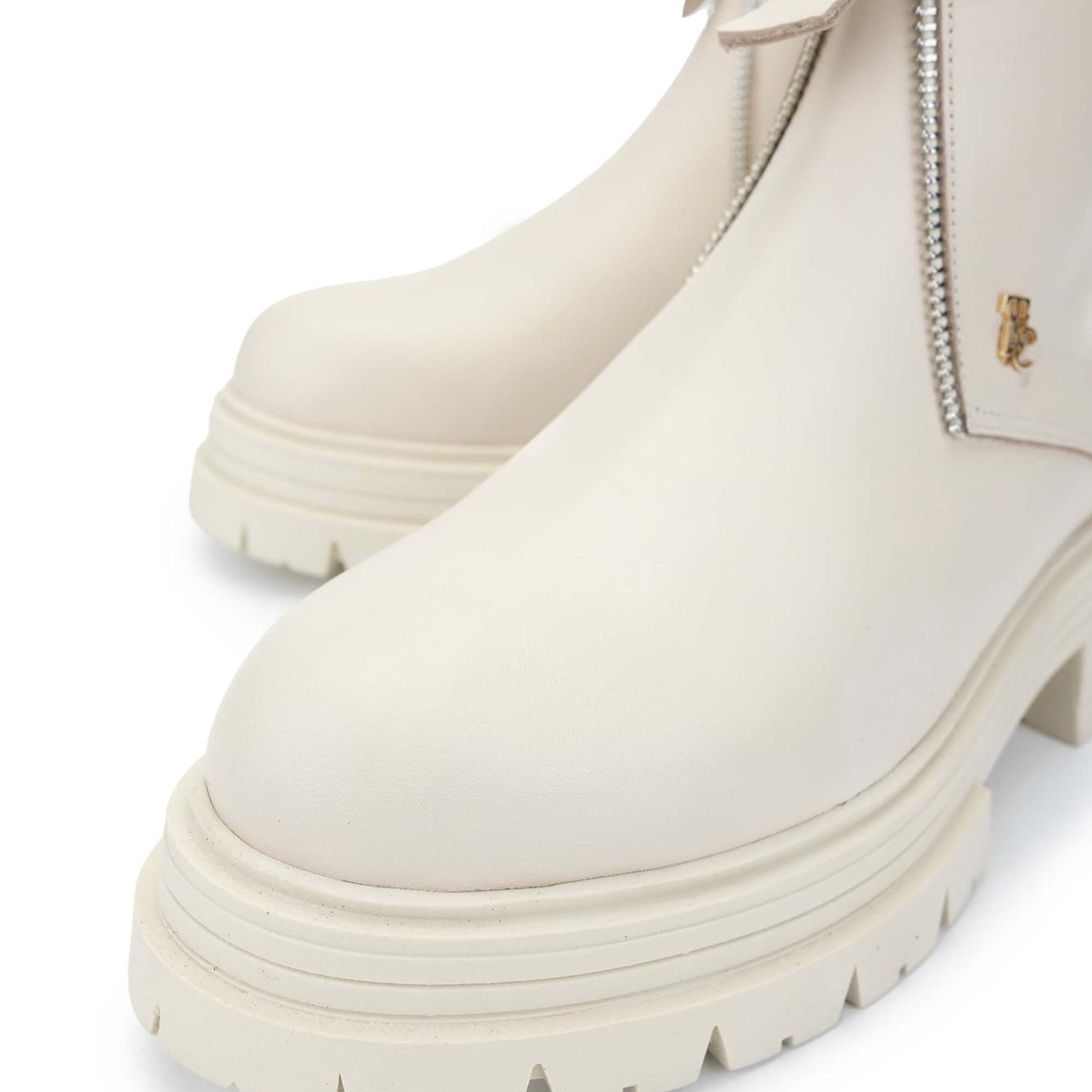 Tamer Tanca Kadın Hakiki Deri Bej Casual Bot