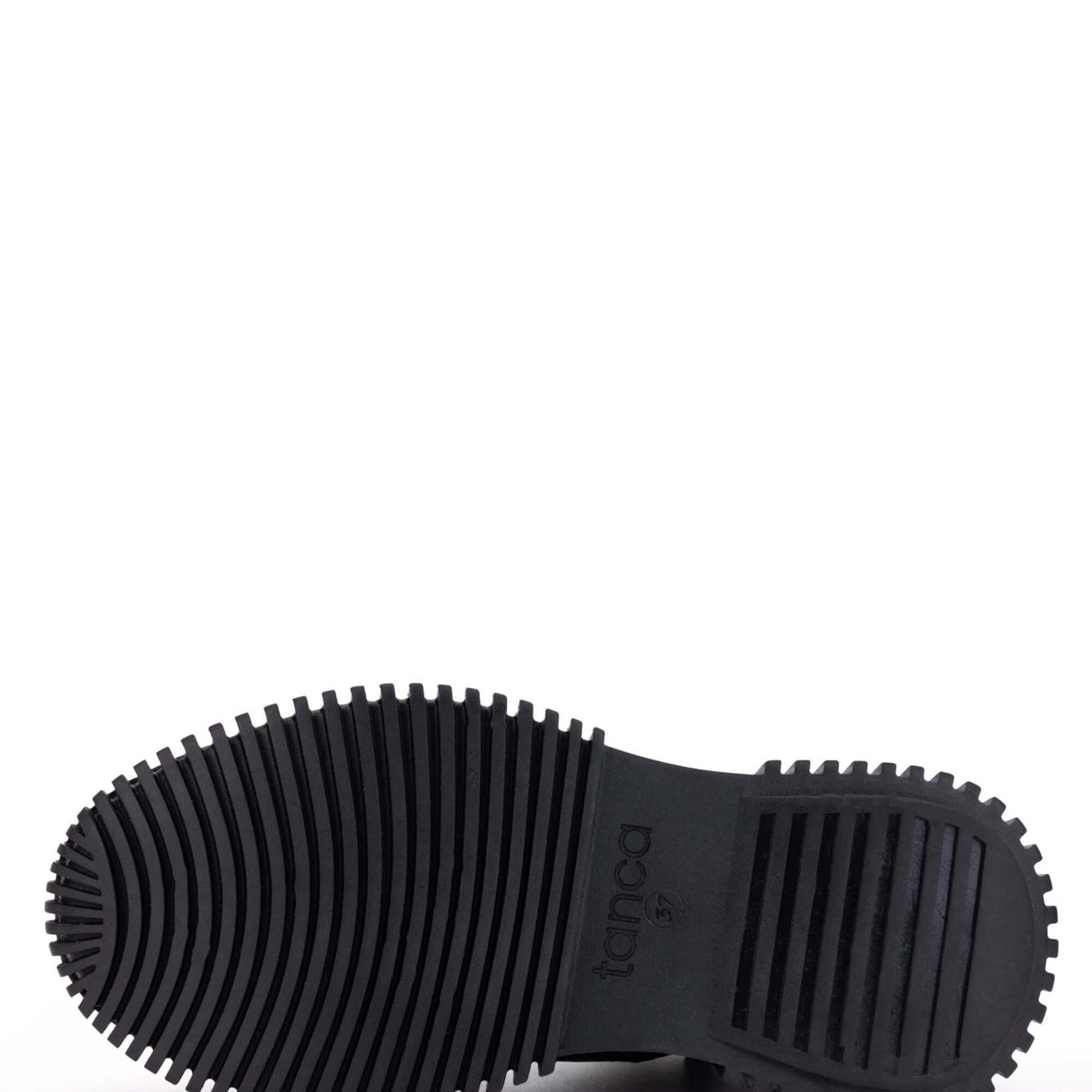 Tamer Tanca Kadın Hakiki Deri Siyah Floter Casual Bot