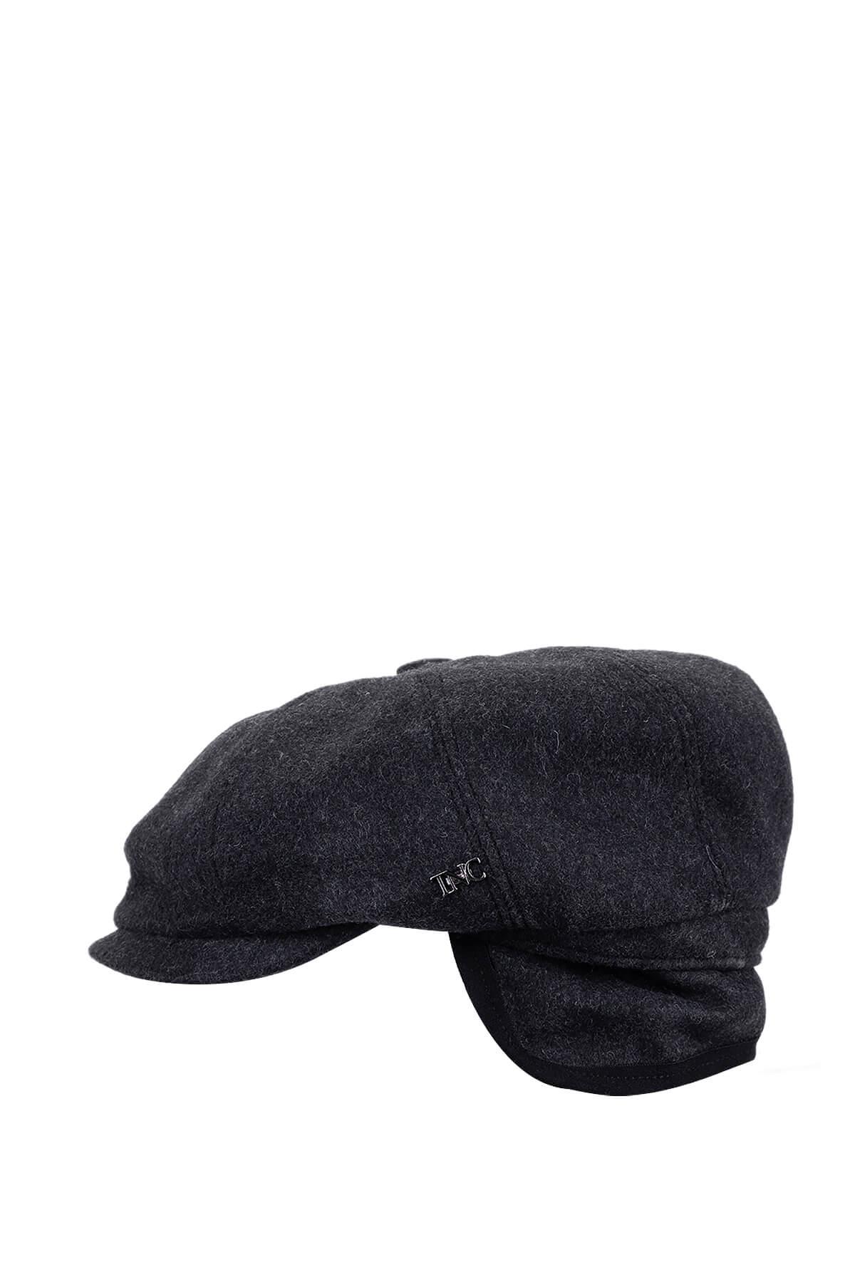 Tamer Tanca Erkek Tekstil Antrasit London Şapka