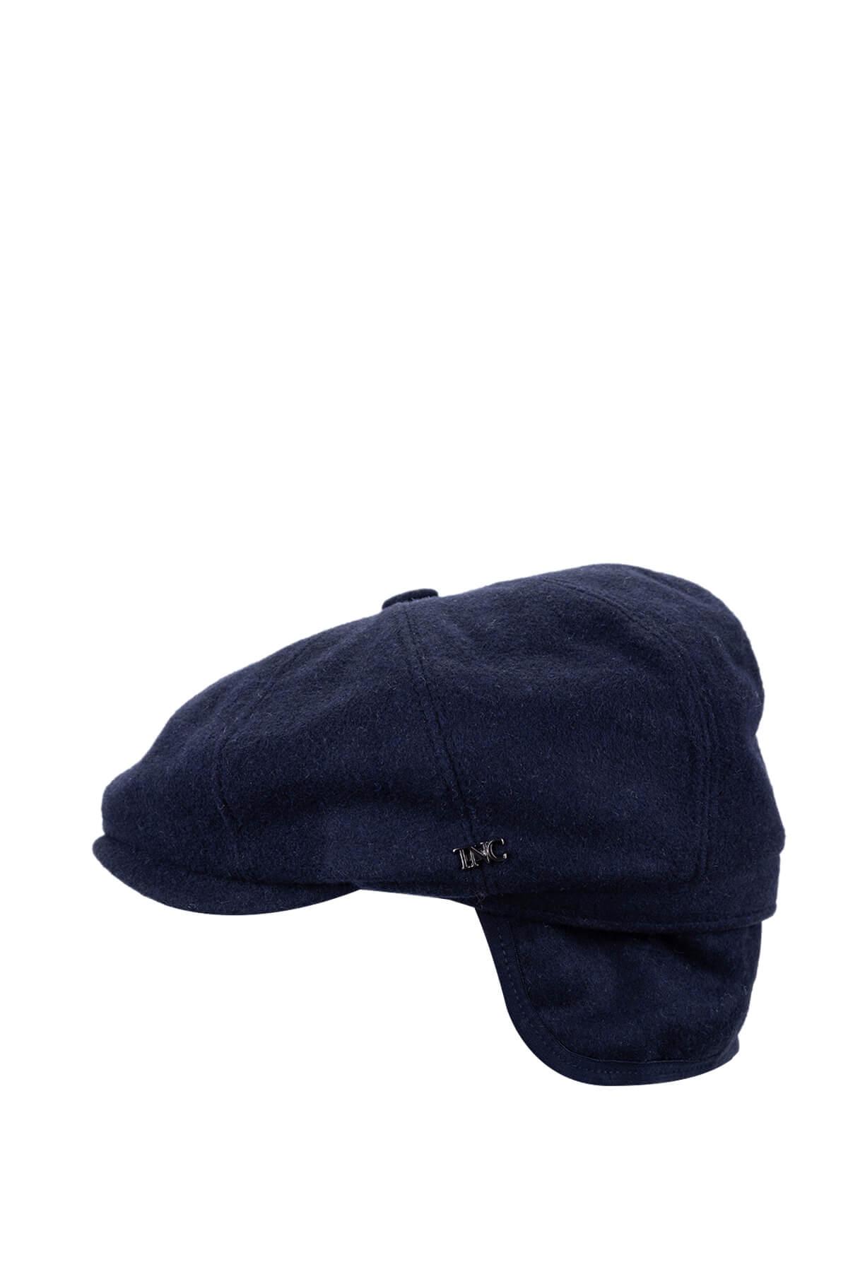 Tamer Tanca Erkek Tekstil Lacivert London Şapka