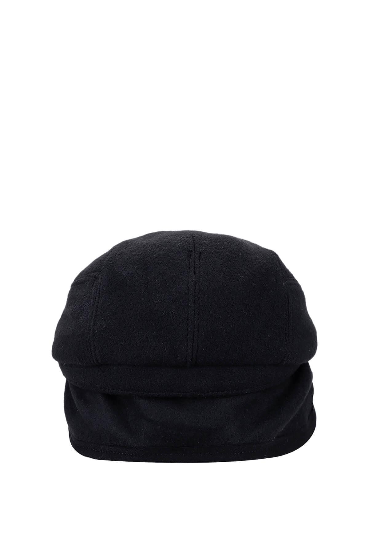 Tamer Tanca Erkek Tekstil Siyah London Şapka