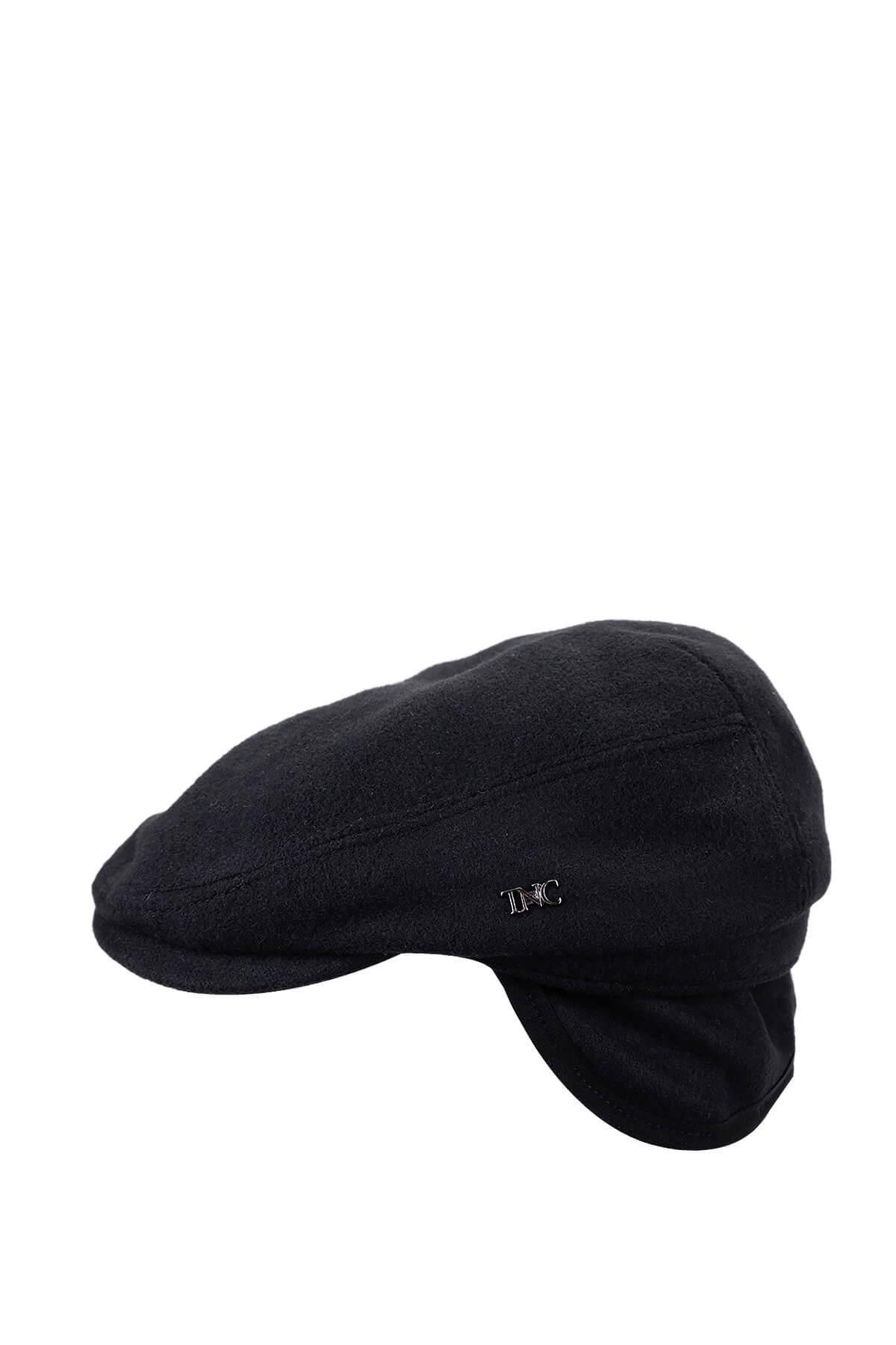 Tamer Tanca Erkek Tekstil Siyah London Şapka