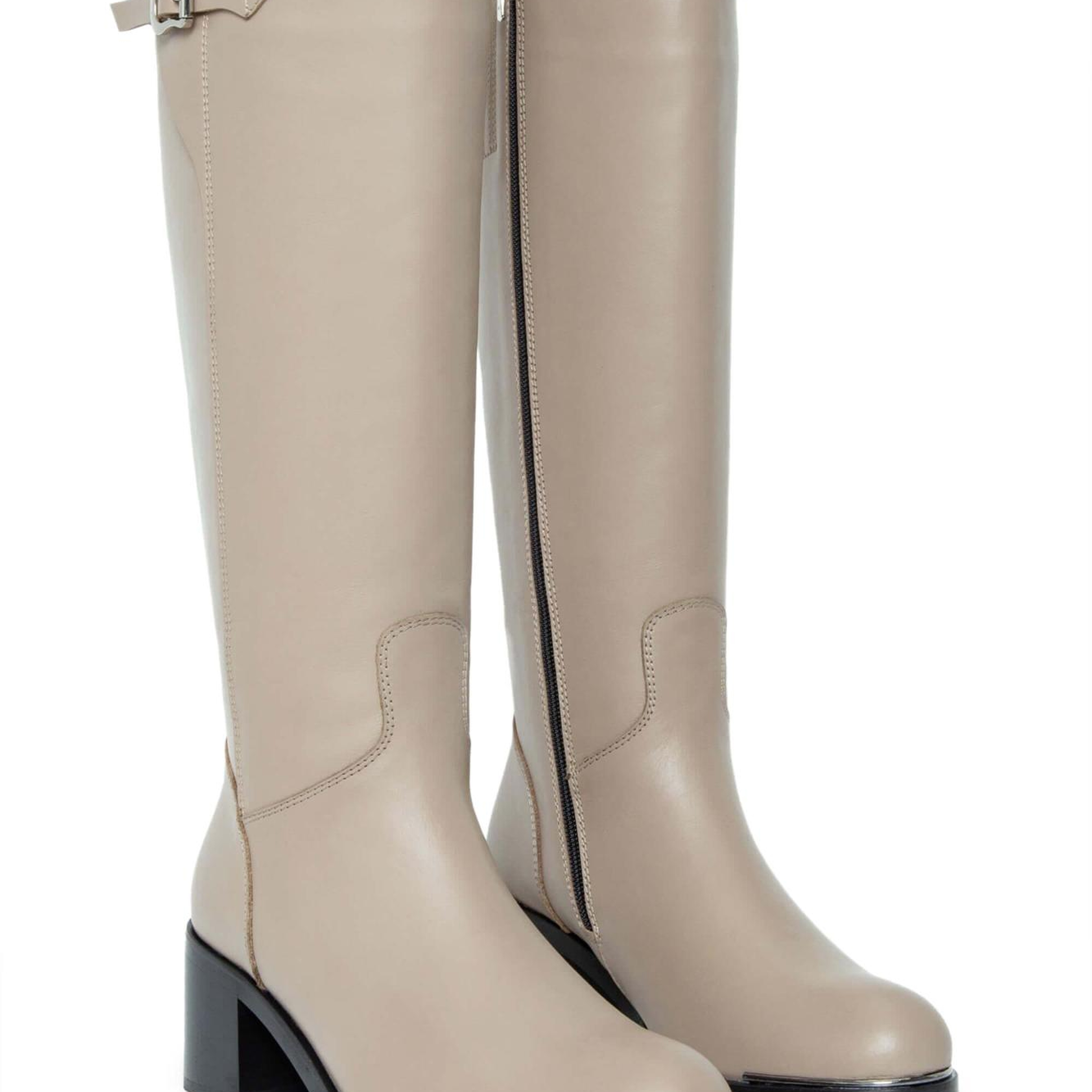 Tamer Tanca Kadın Hakiki Deri Vizon Casual Çizme