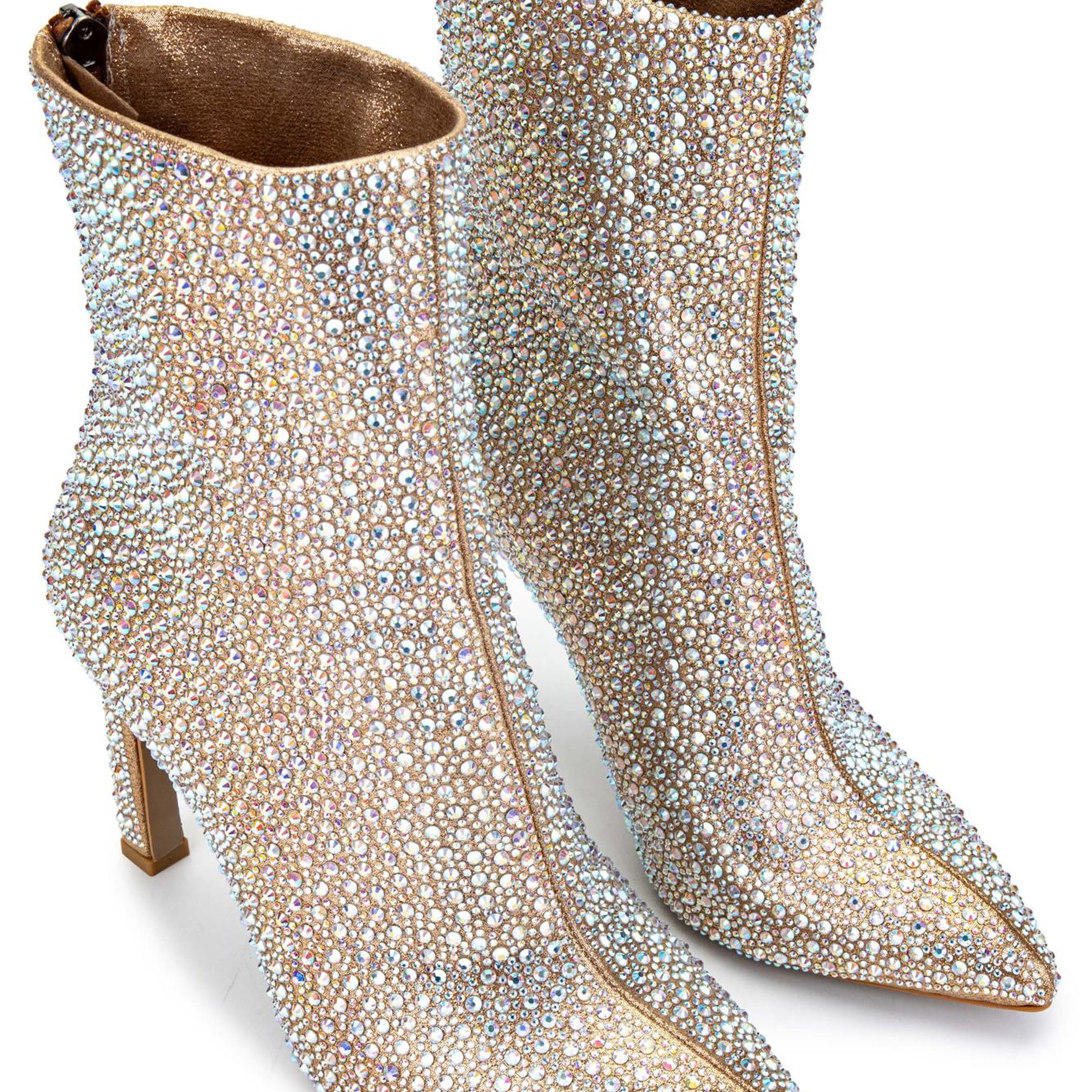 Tamer Tanca Kadın Hakiki Deri Bej Topuklu Bot