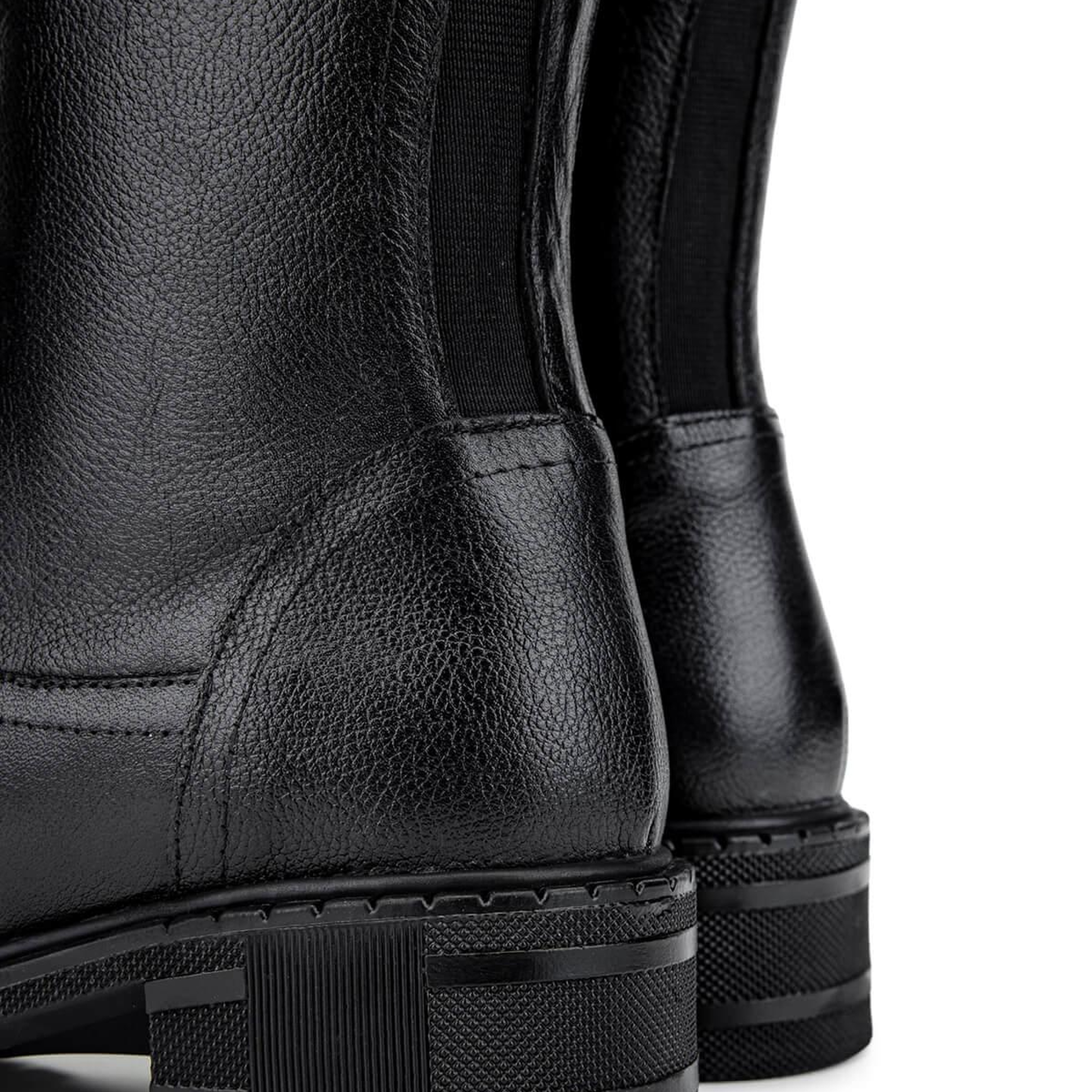 Tamer Tanca Kadın Hakiki Deri Siyah Casual Çizme