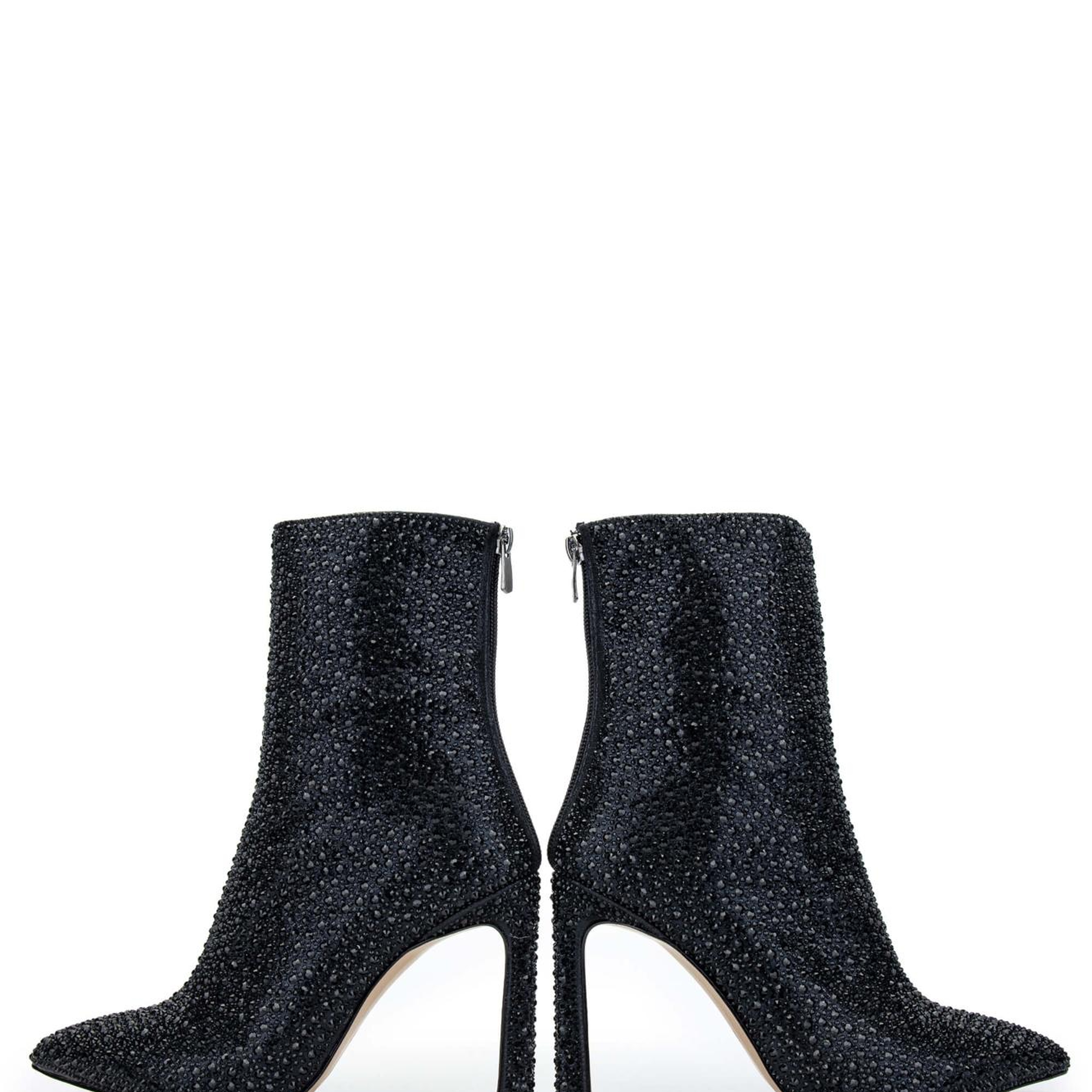 Tamer Tanca Kadın Hakiki Deri Siyah Topuklu Bot