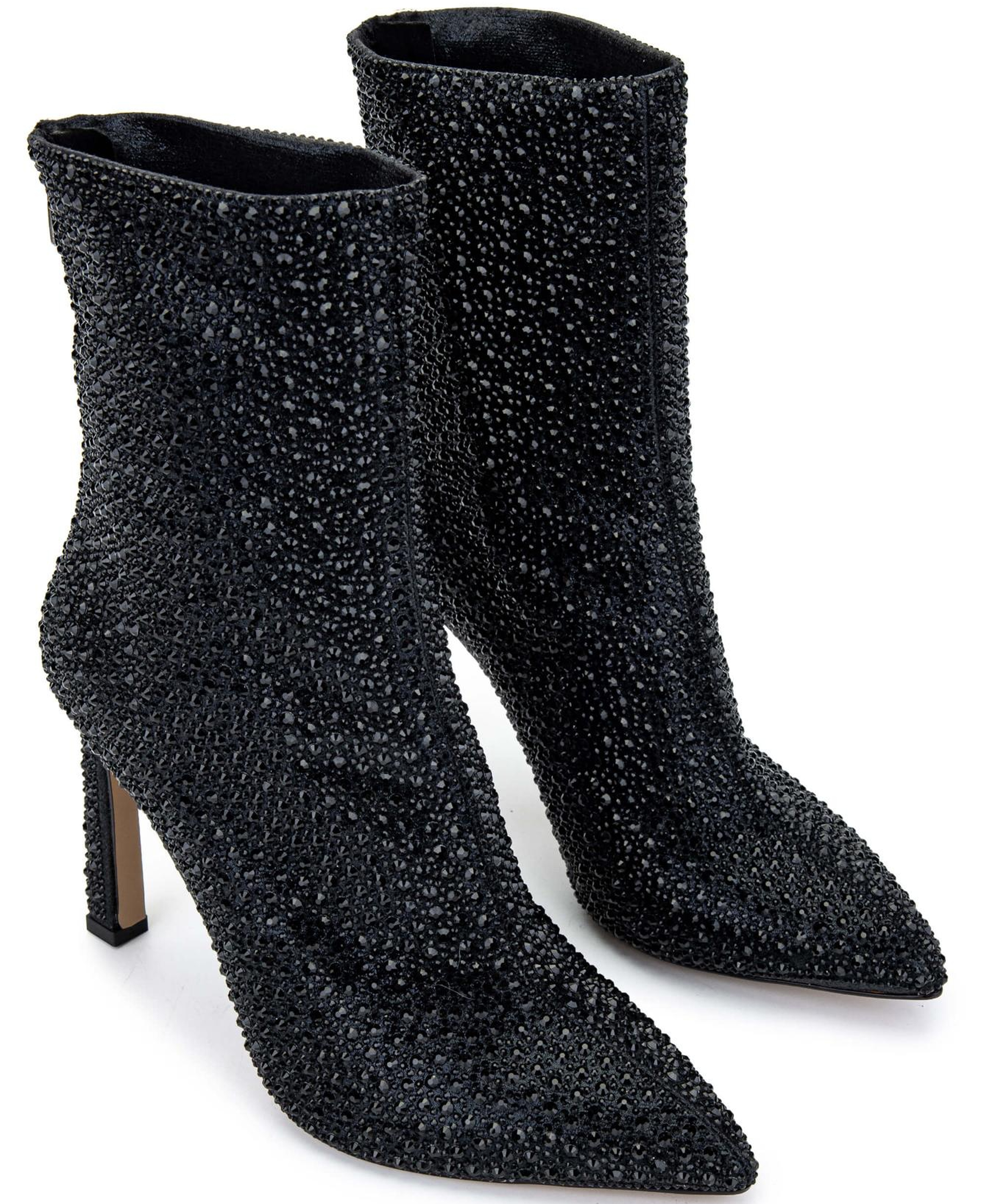 Tamer Tanca Kadın Hakiki Deri Siyah Topuklu Bot