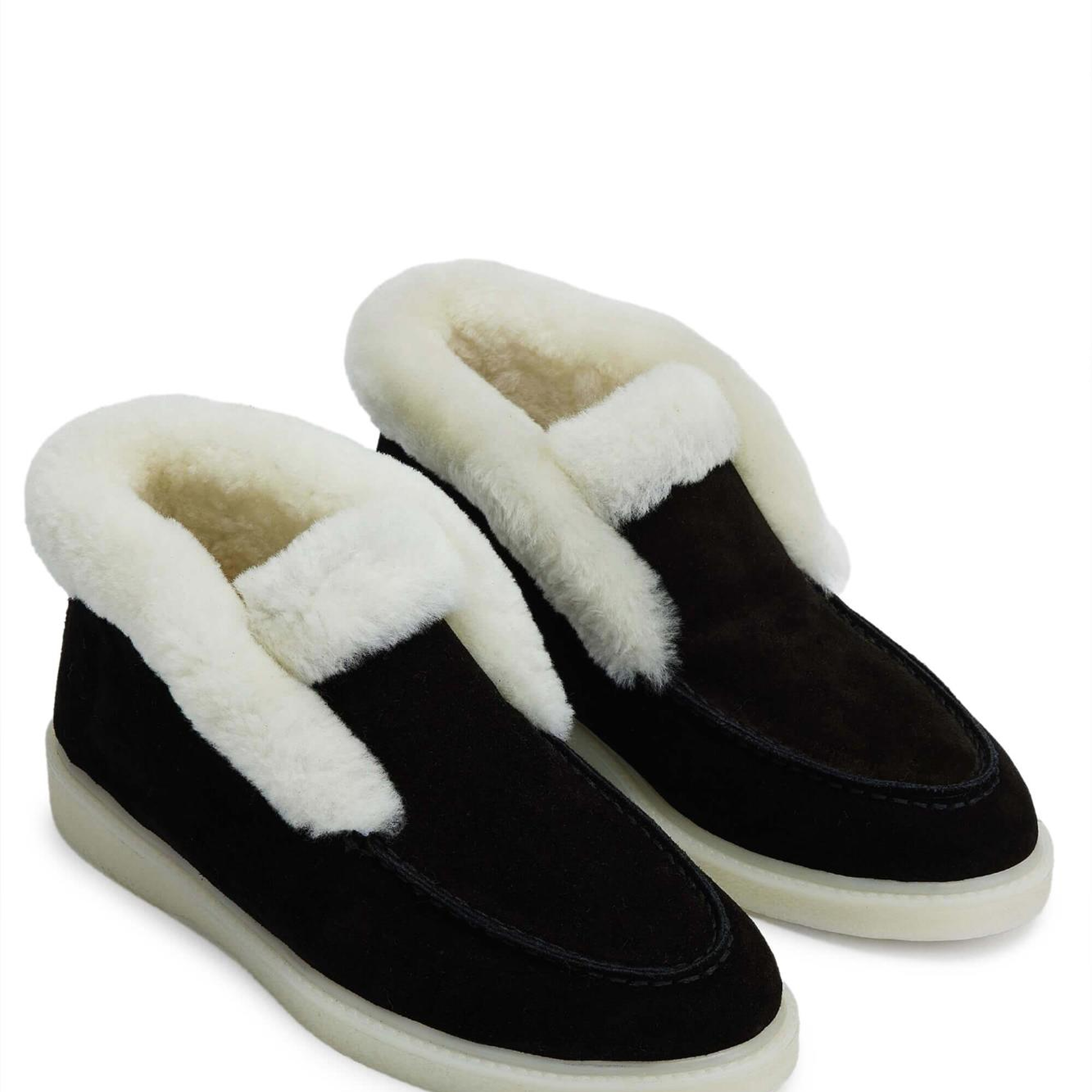 Tamer Tanca Kadın Hakiki Deri Siyah Süet Casual Bot