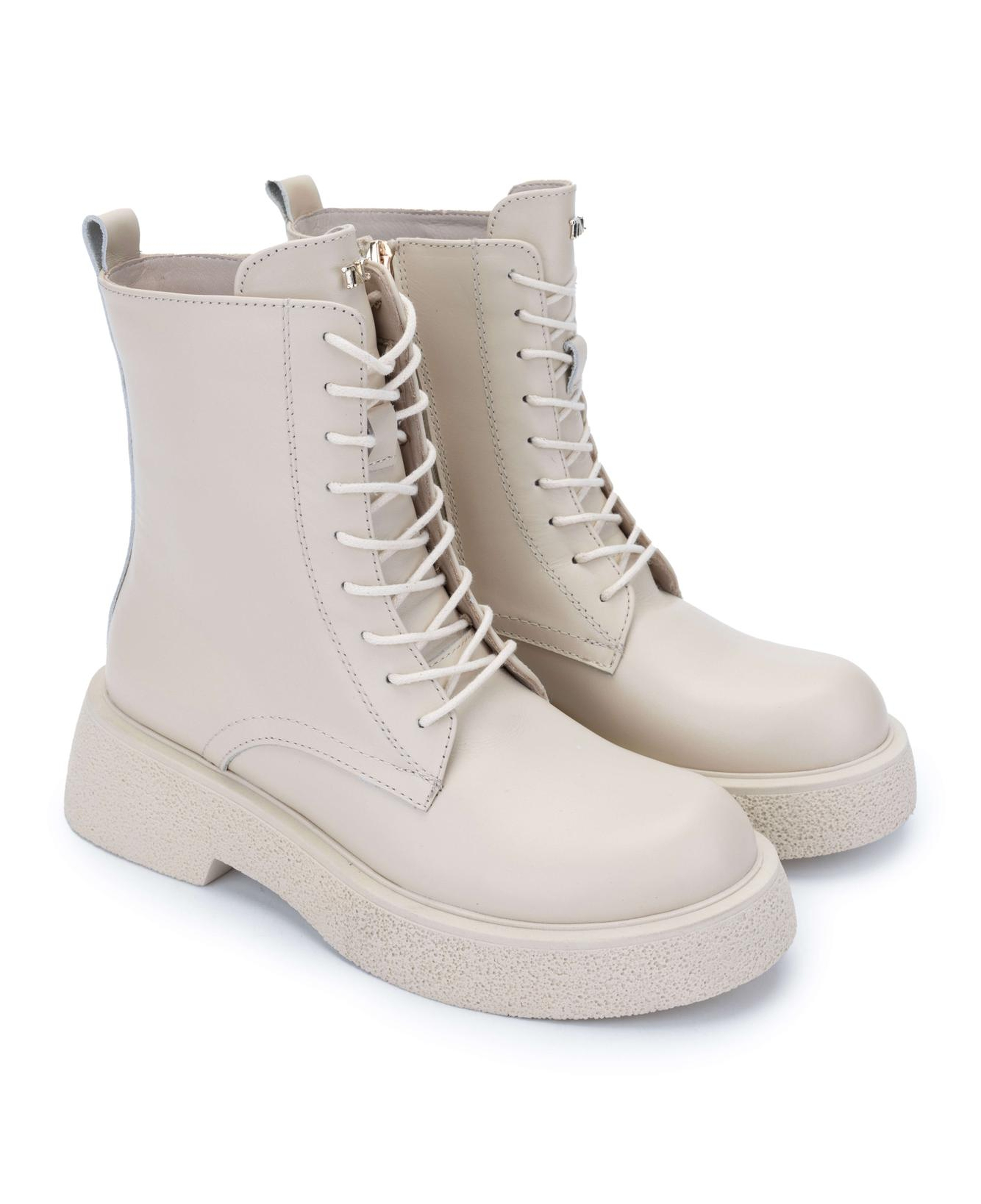 Tamer Tanca Kadın Hakiki Deri Bej Casual Bot