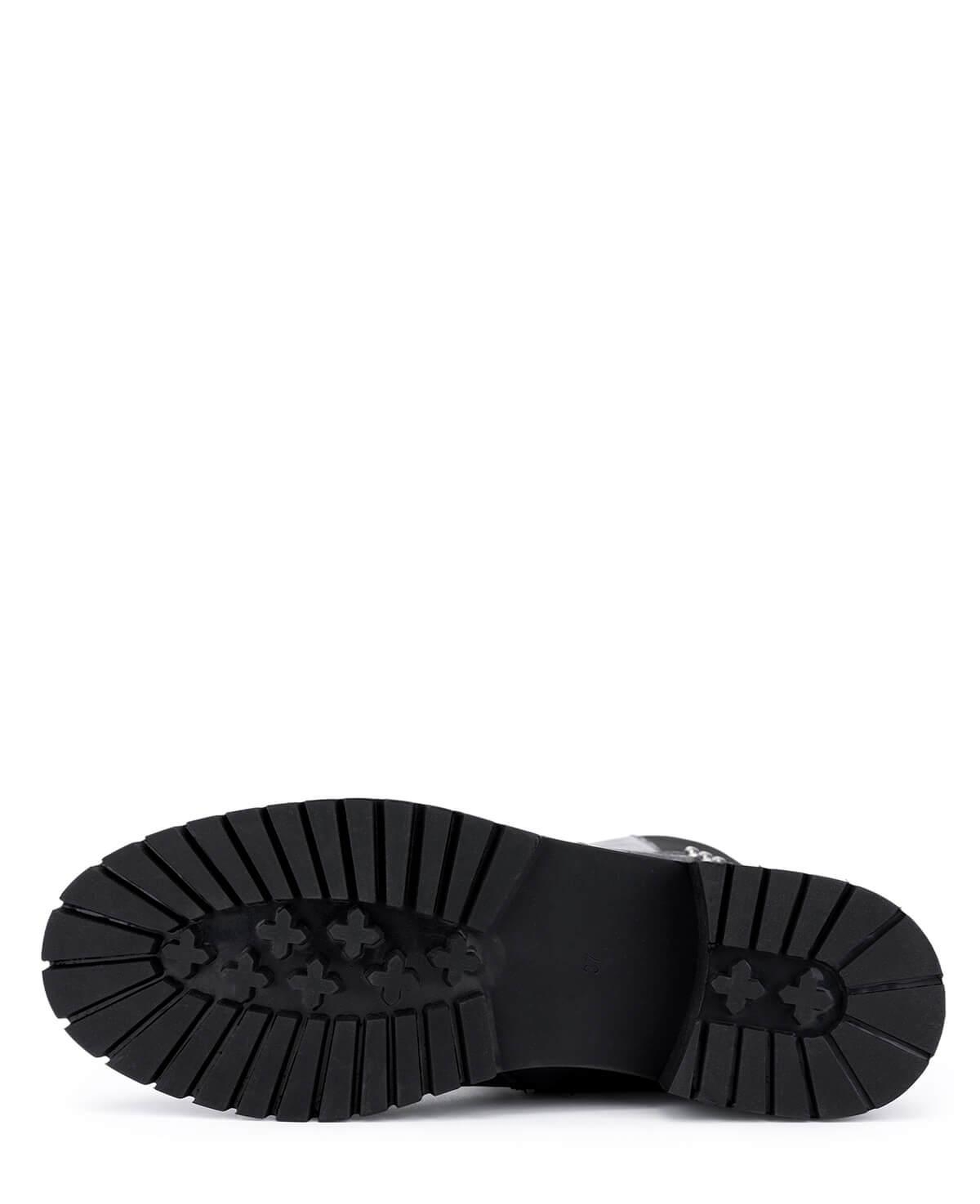 Tamer Tanca Kadın Hakiki Deri Siyah Floter Casual Çizme