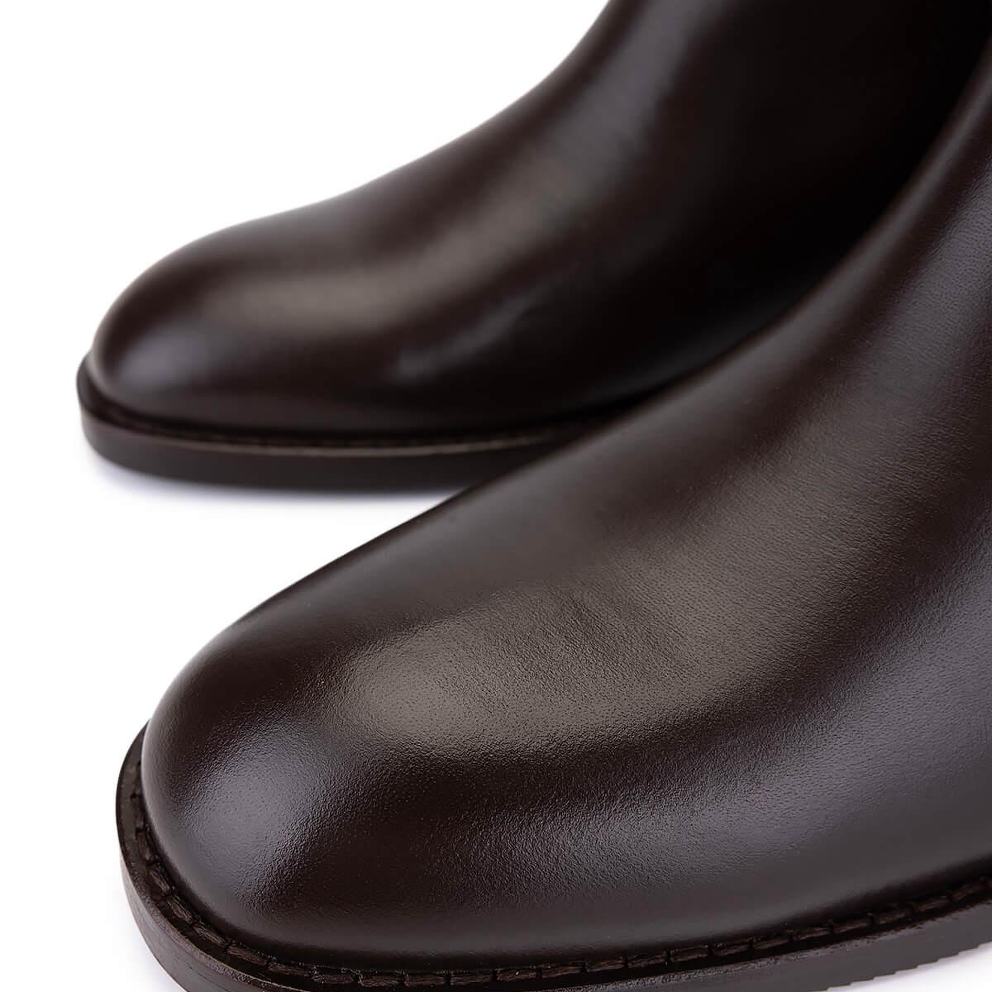 Tamer Tanca Kadın Hakiki Deri Kahverengi Klasik Çizme