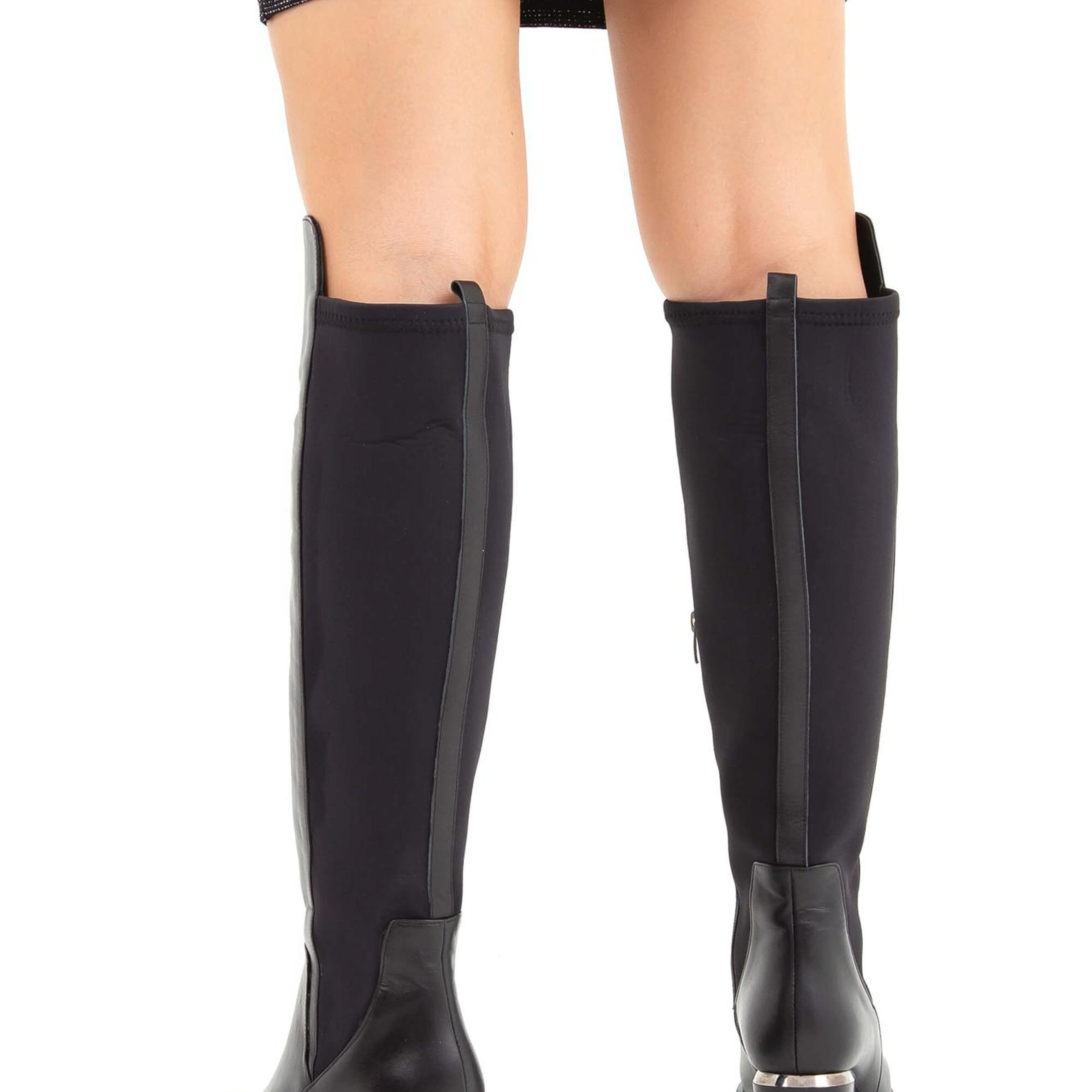 Tamer Tanca Kadın Hakiki Deri Siyah Klasik Çizme