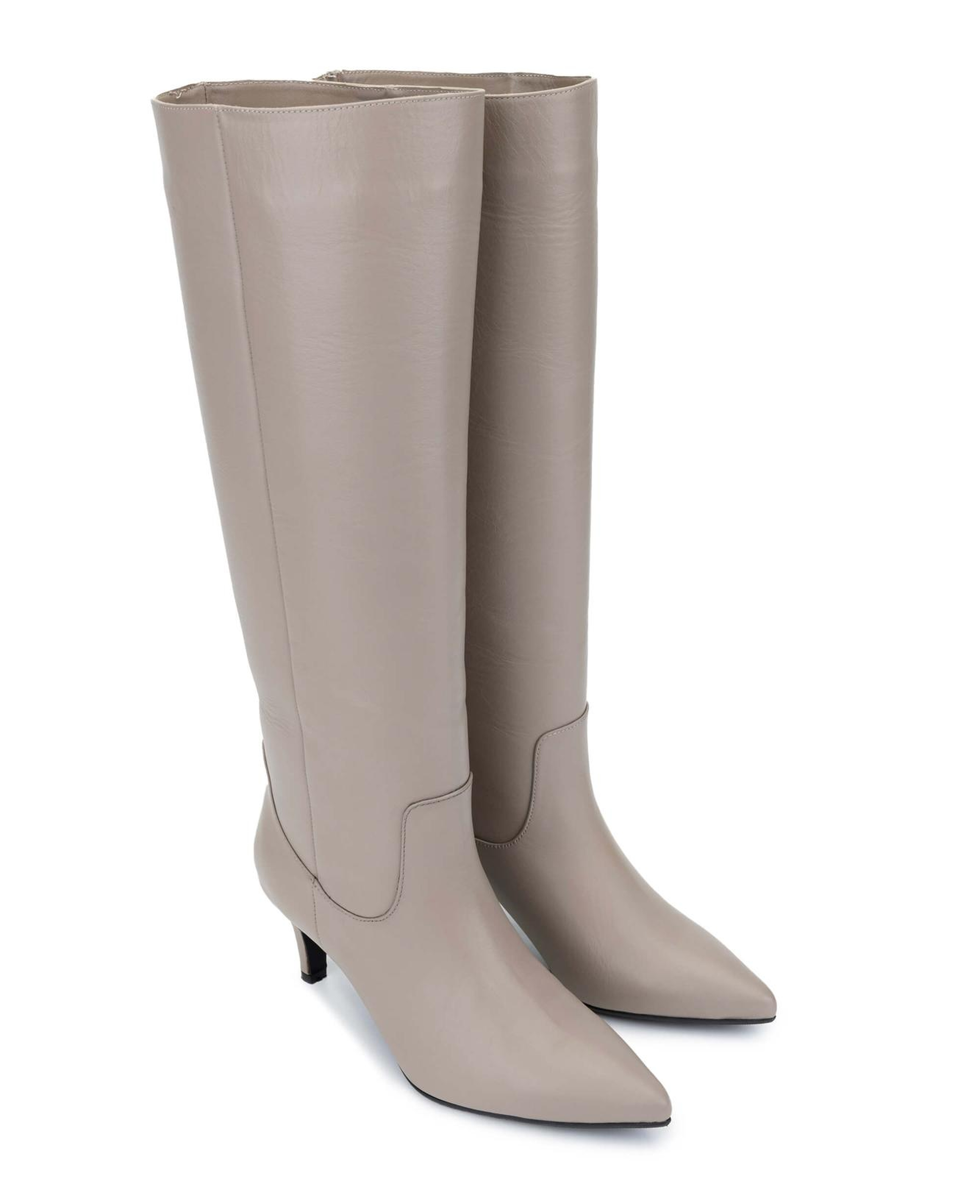 Tamer Tanca Kadın Hakiki Deri Vizon Topuklu Çizme