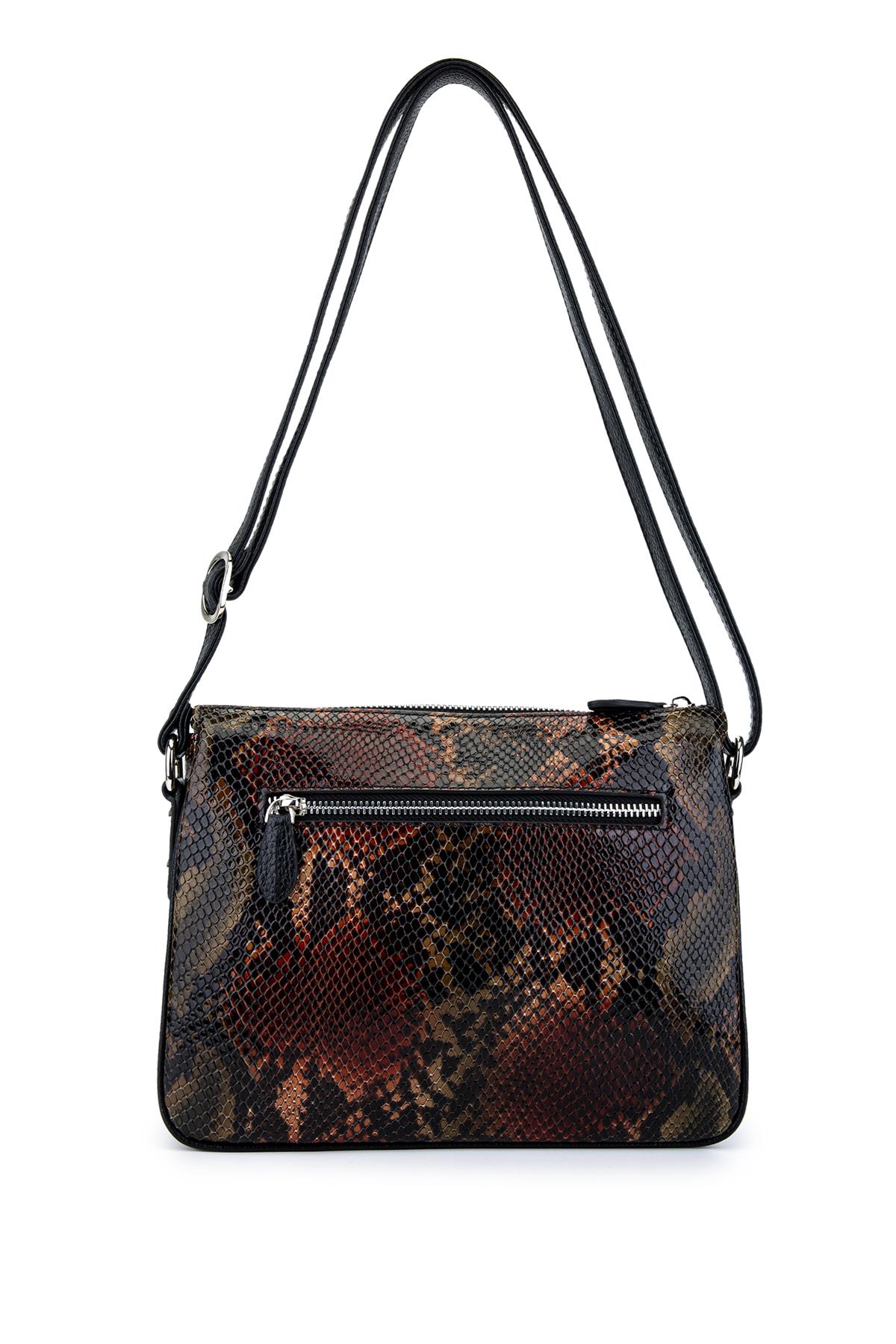 Tamer Tanca Kadın Hakiki Deri Yeşil Omuz Çanta