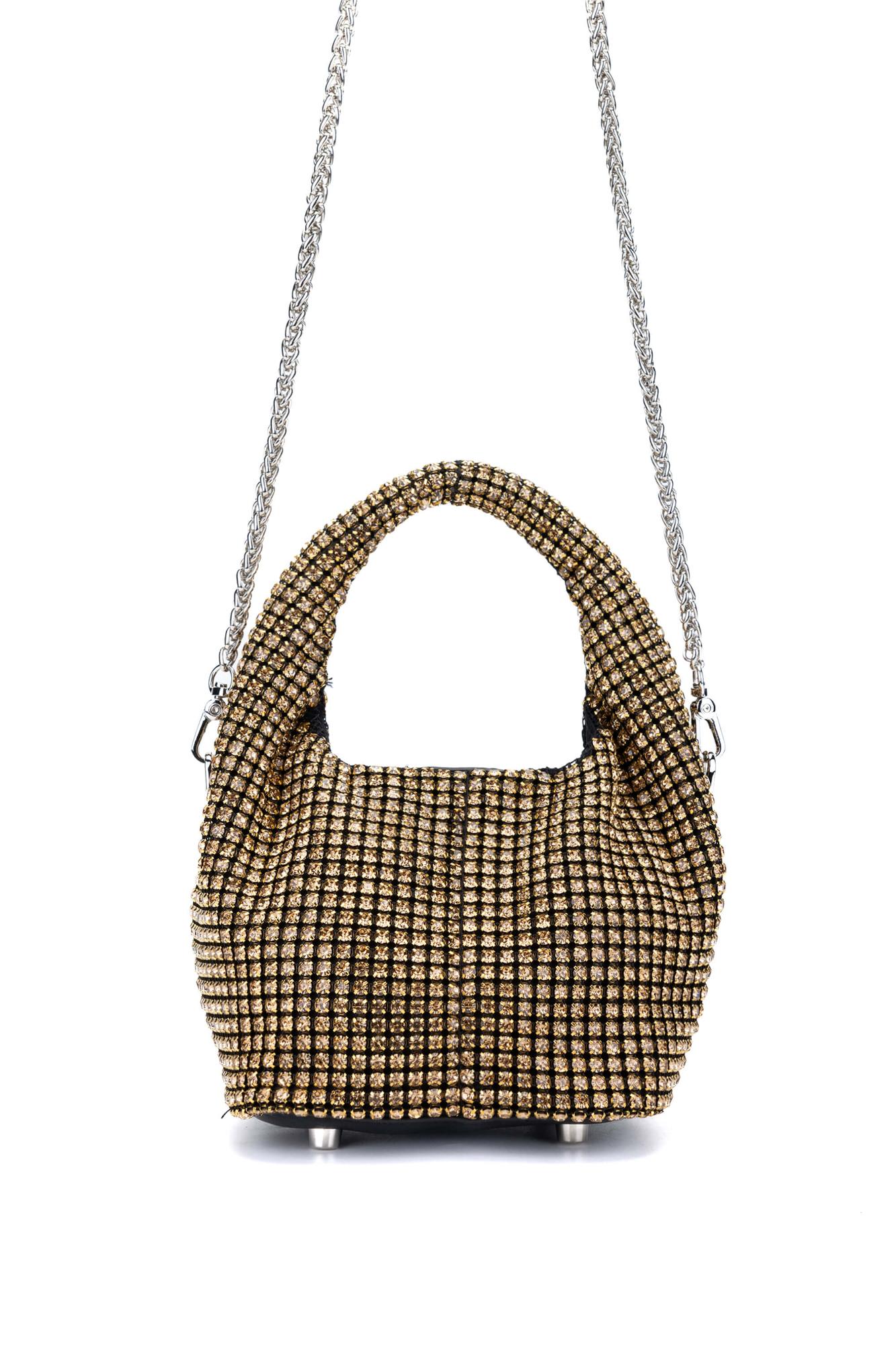 Tamer Tanca Kadın Vegan Altın Omuz Çanta