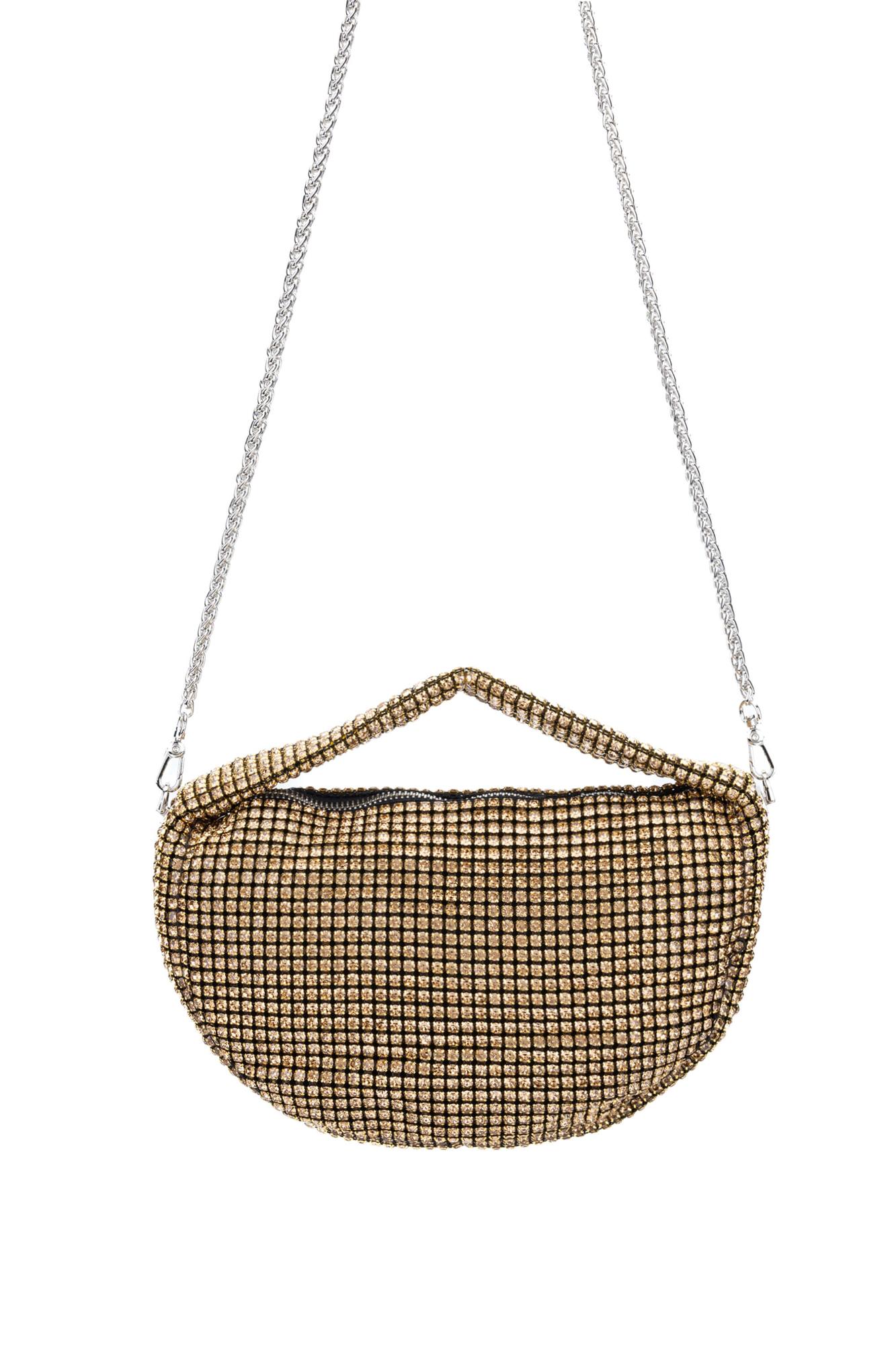 Tamer Tanca Kadın Vegan Altın Omuz Çanta