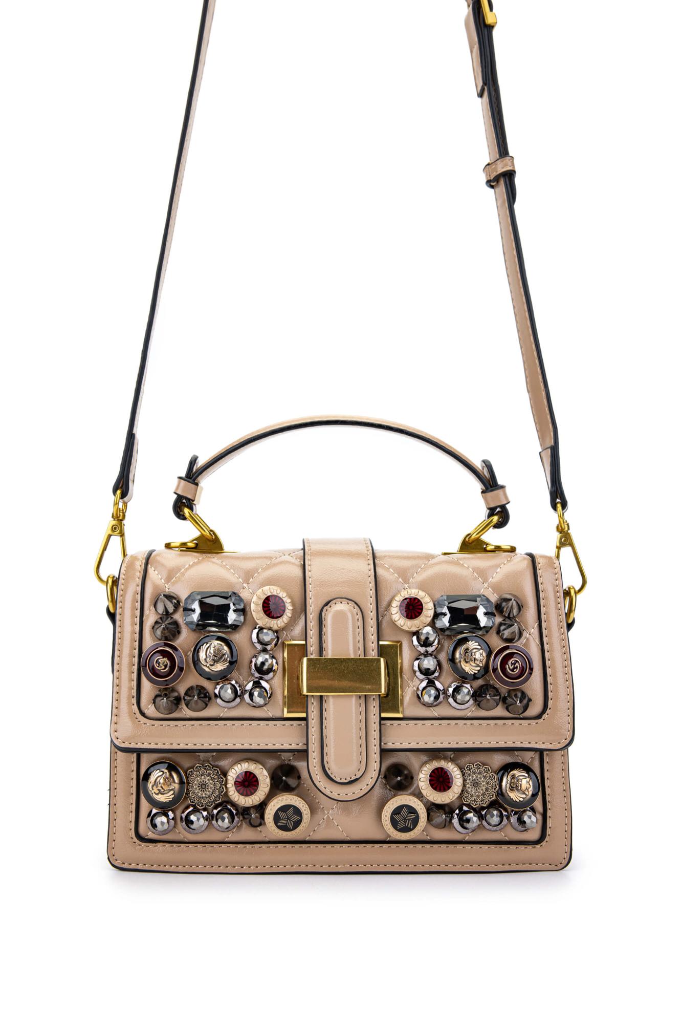 Tamer Tanca Kadın Vegan Taupe Kol Çantası