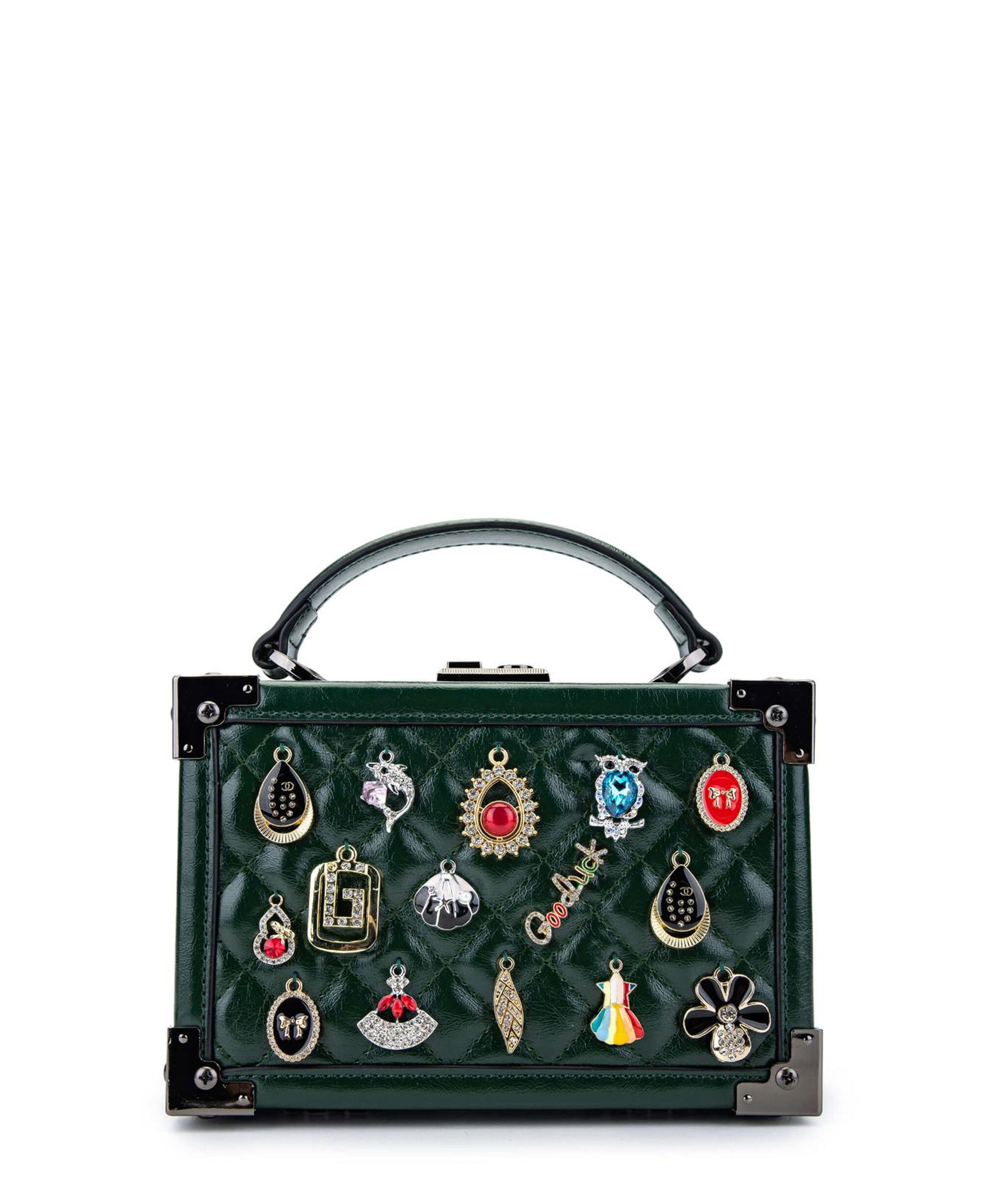 Tamer Tanca Kadın Vegan Yeşil Kol Çantası