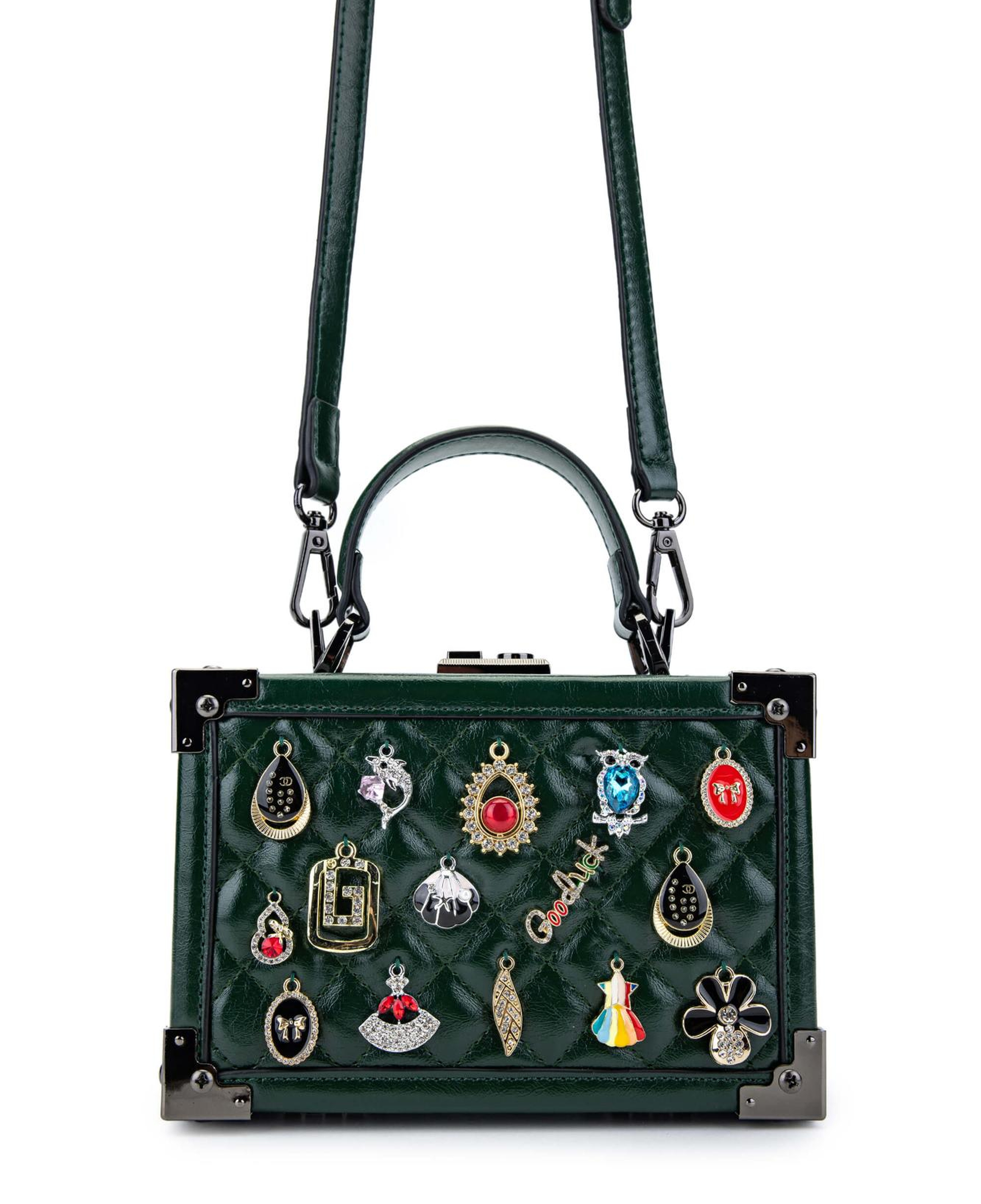 Tamer Tanca Kadın Vegan Yeşil Kol Çantası