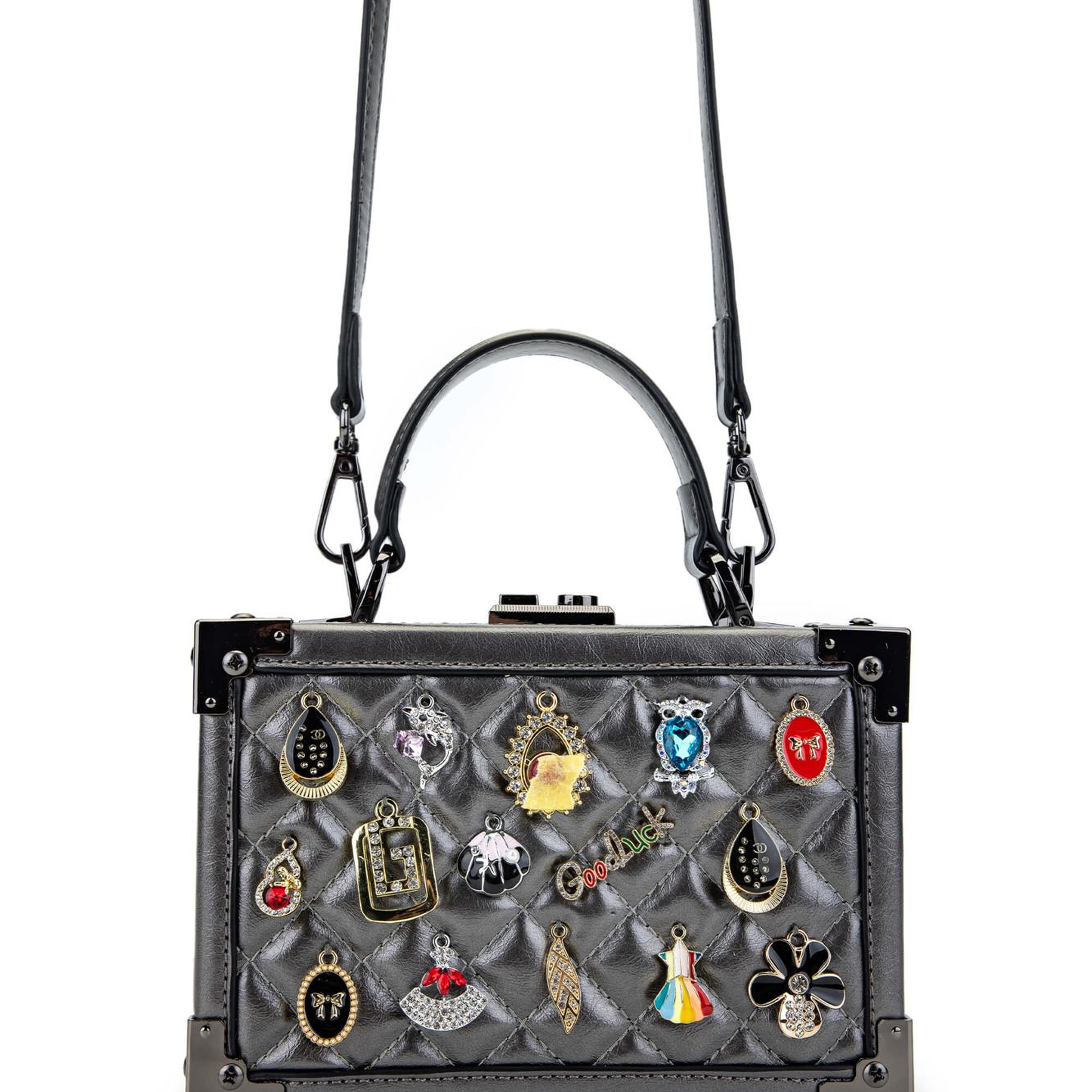 Tamer Tanca Kadın Vegan Metalik Kol Çantası