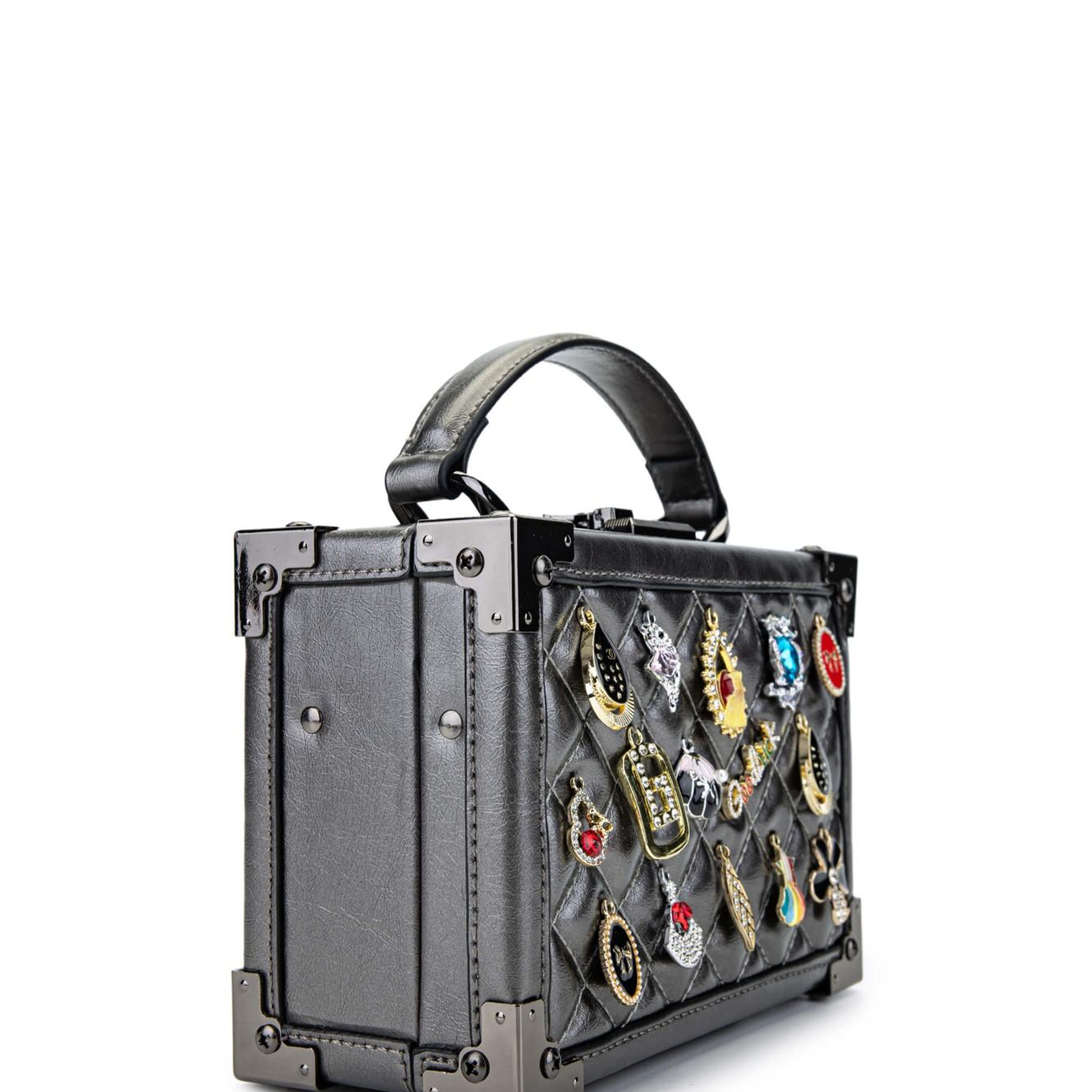 Tamer Tanca Kadın Vegan Metalik Kol Çantası