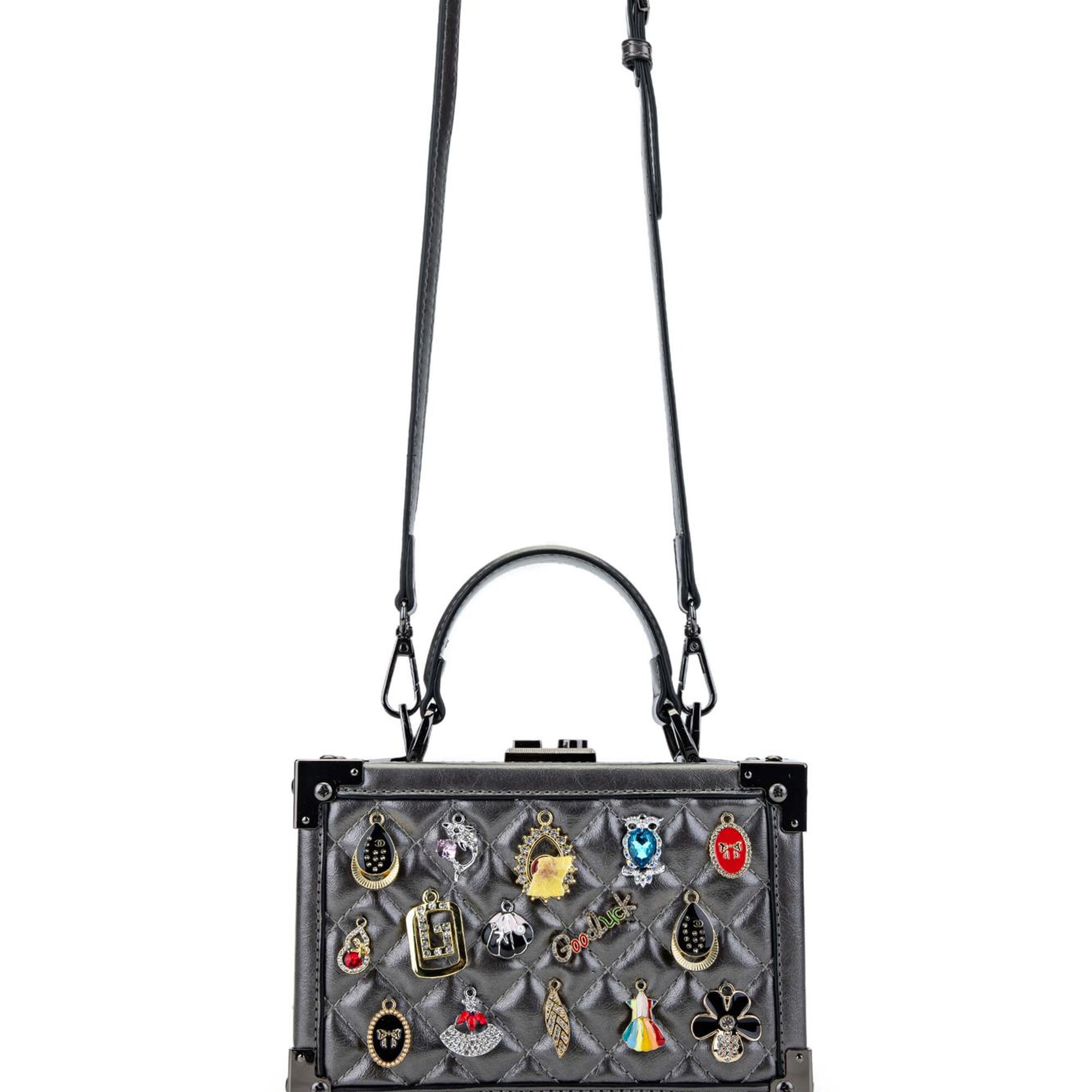 Tamer Tanca Kadın Vegan Metalik Kol Çantası