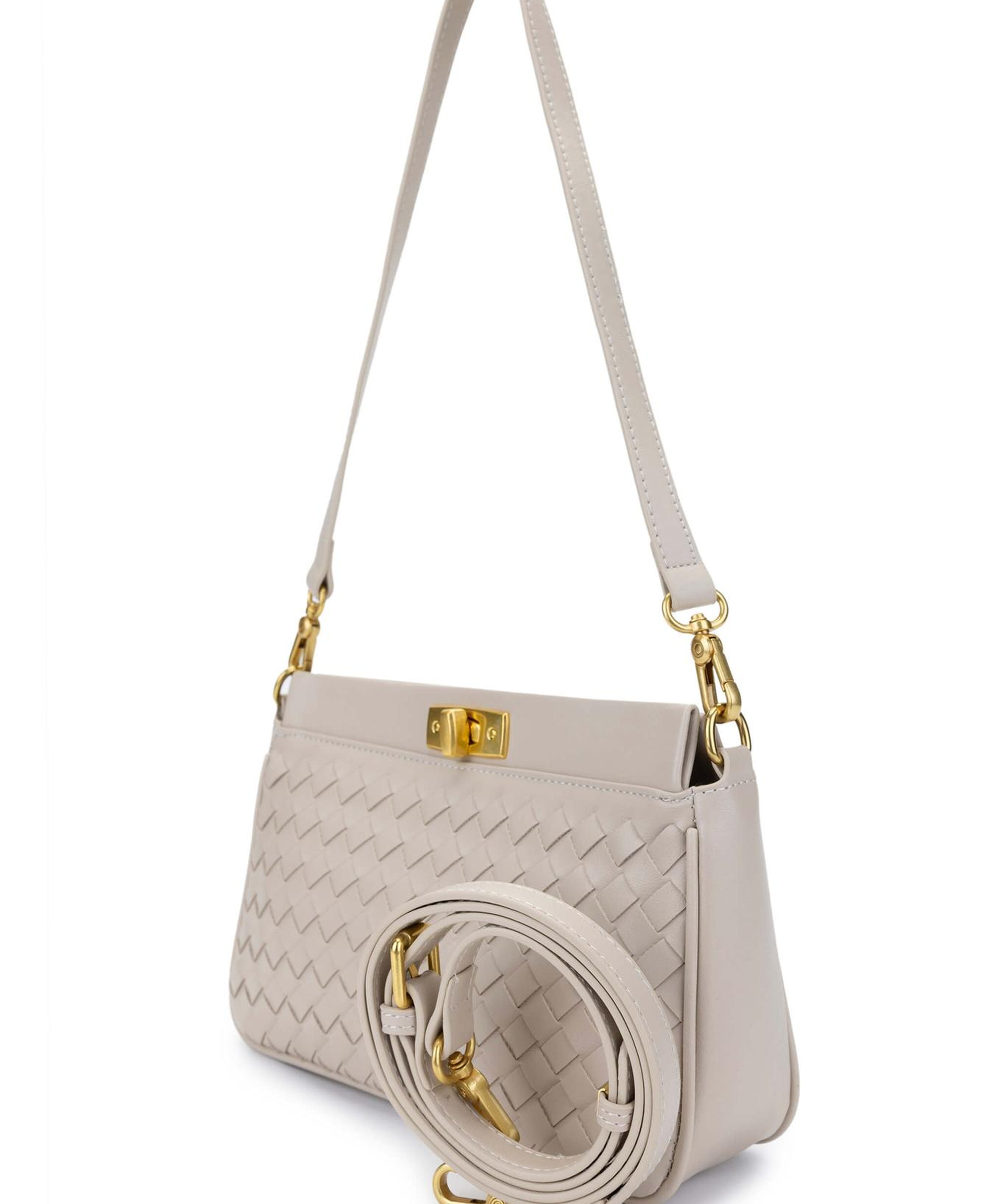 Tamer Tanca Kadın Vegan Bej Omuz Çanta