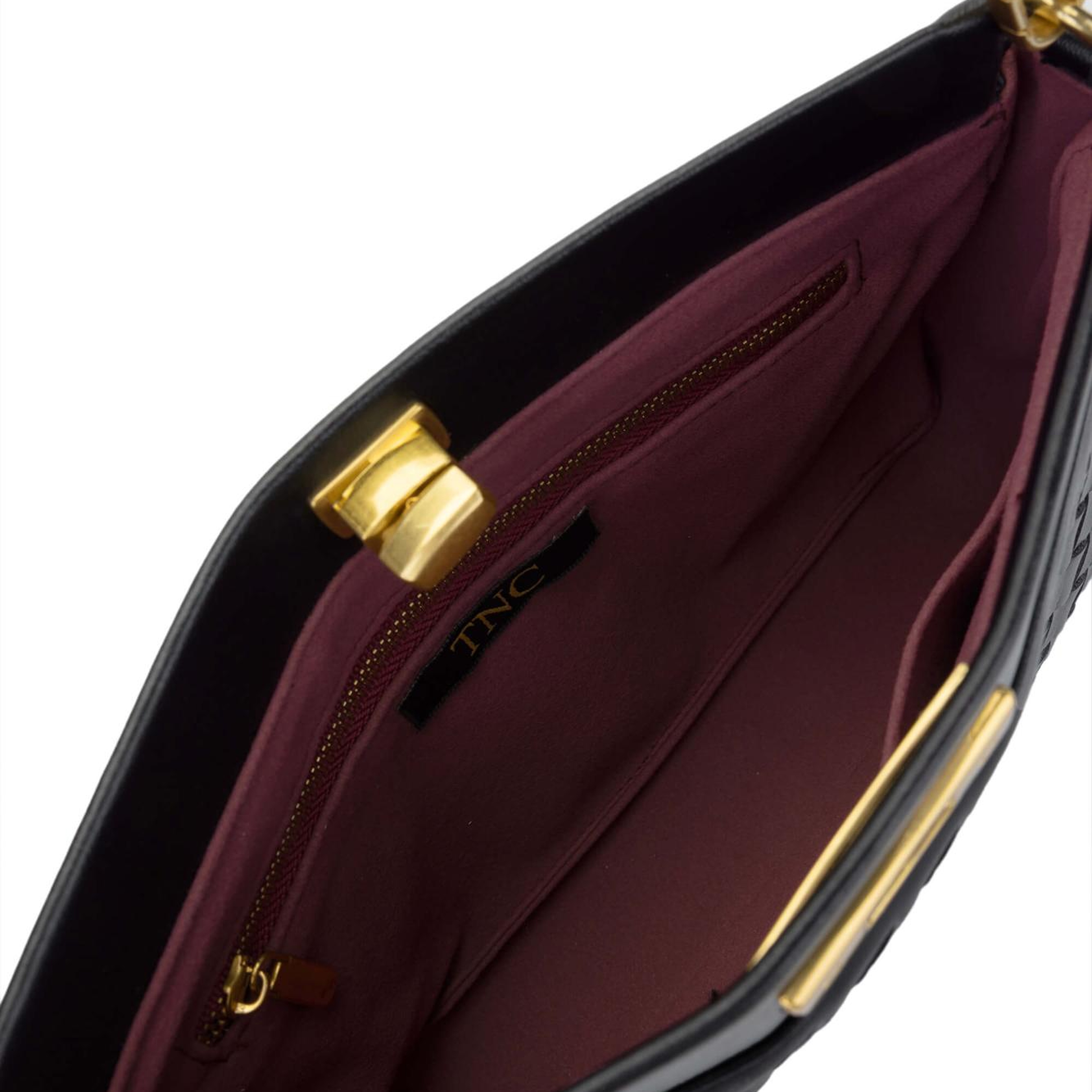 Tamer Tanca Kadın Vegan Siyah Omuz Çanta