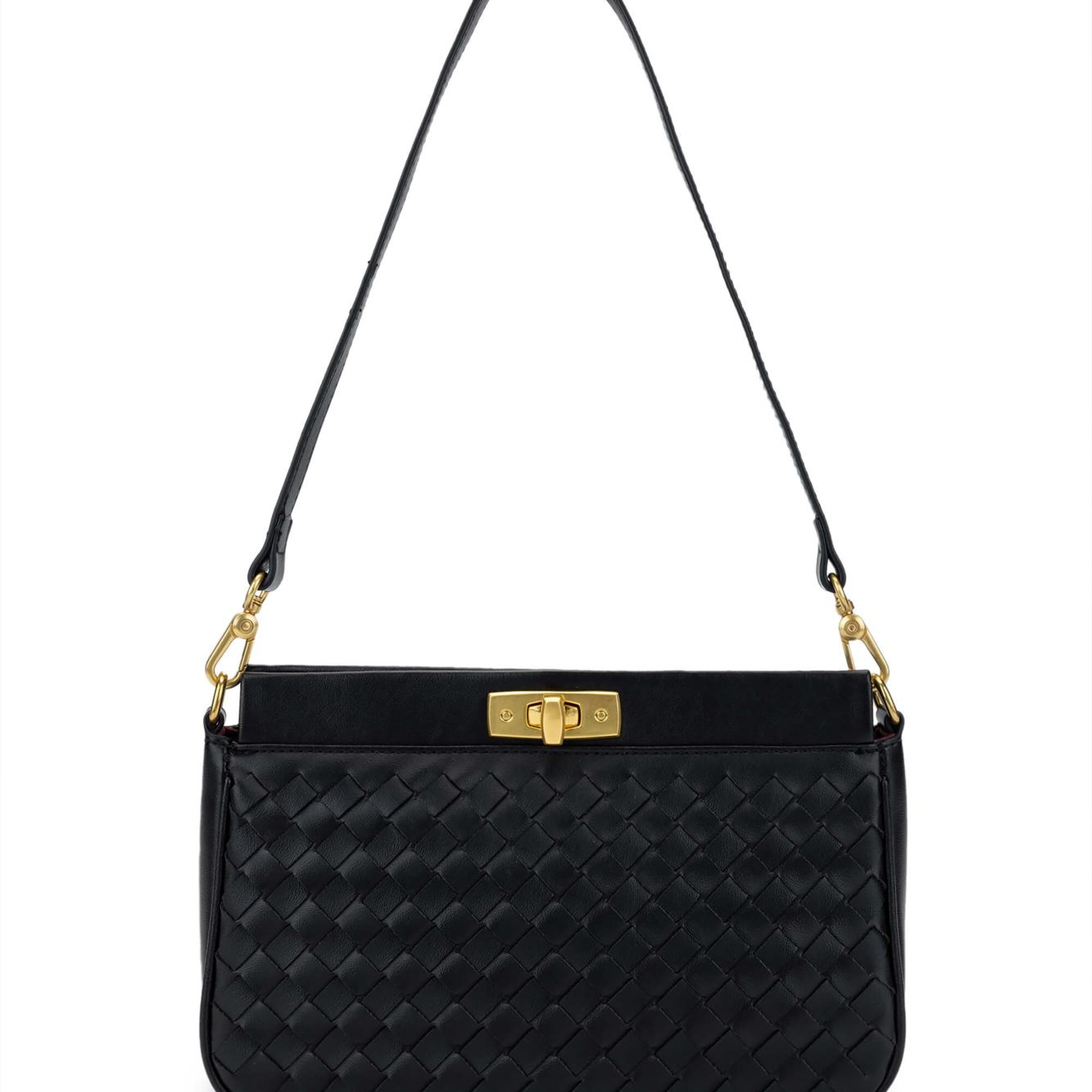 Tamer Tanca Kadın Vegan Siyah Omuz Çanta