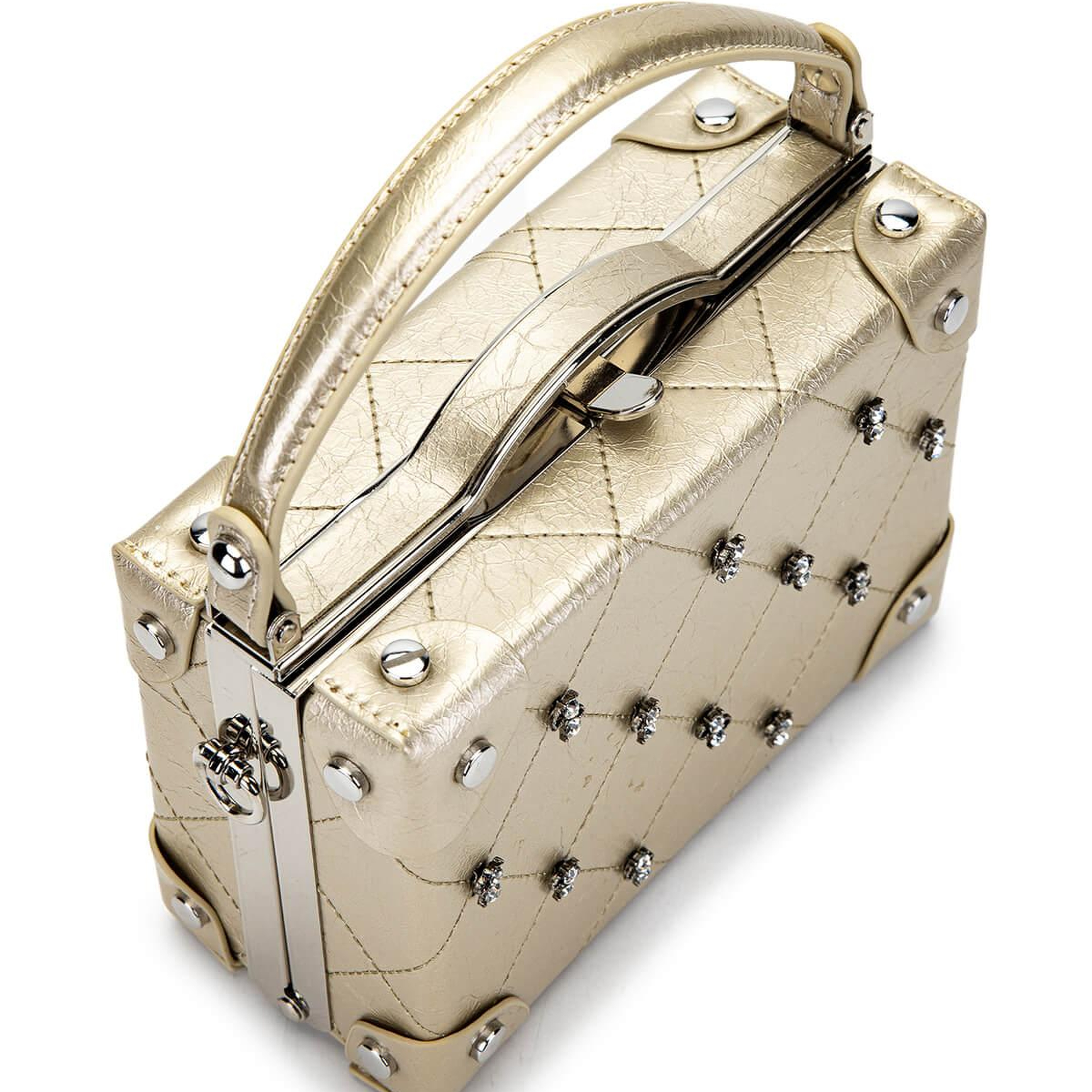 Tamer Tanca Kadın Vegan Gold Omuz Çanta