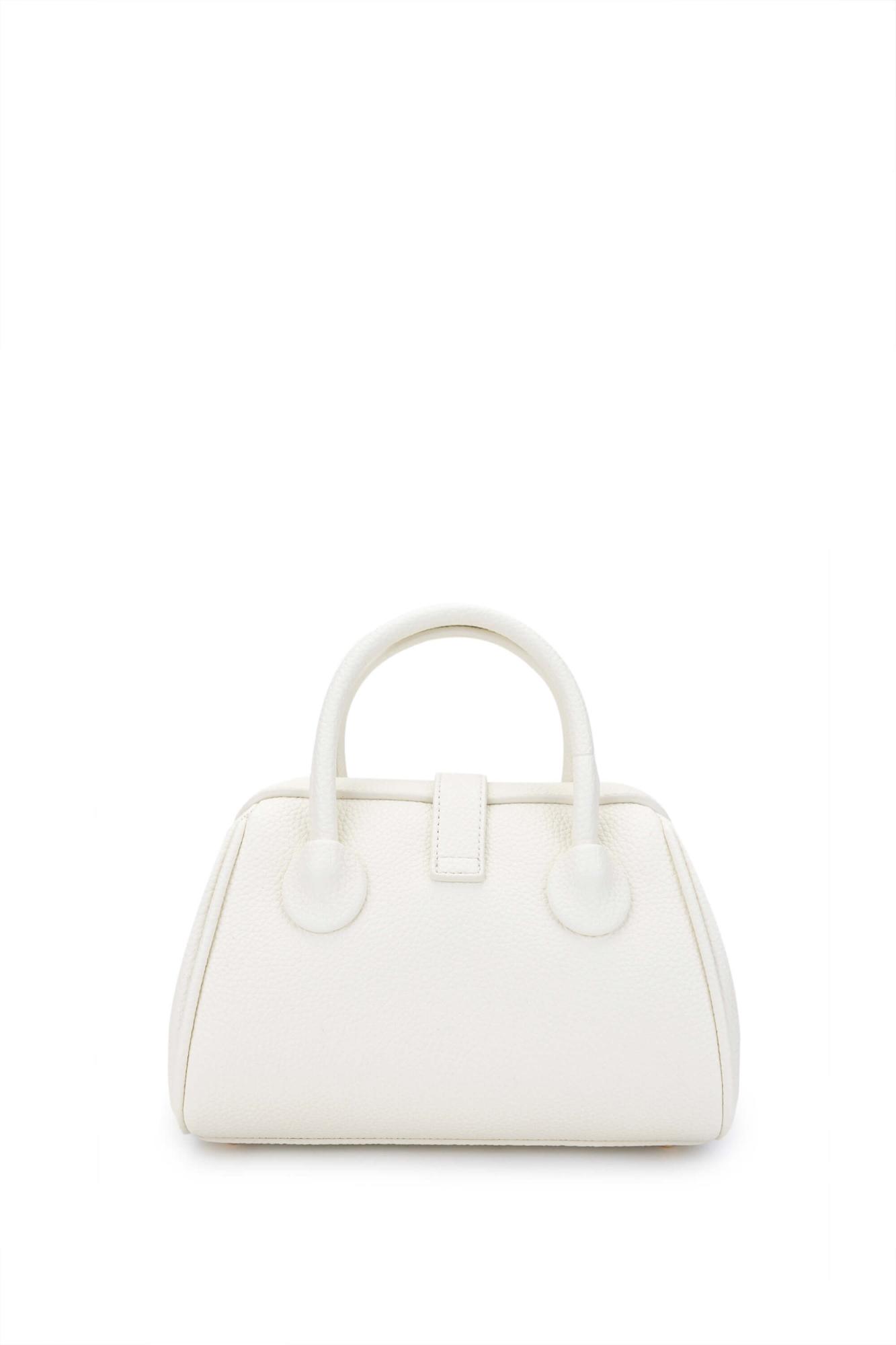 Tamer Tanca Kadın Vegan Beyaz Omuz Çanta