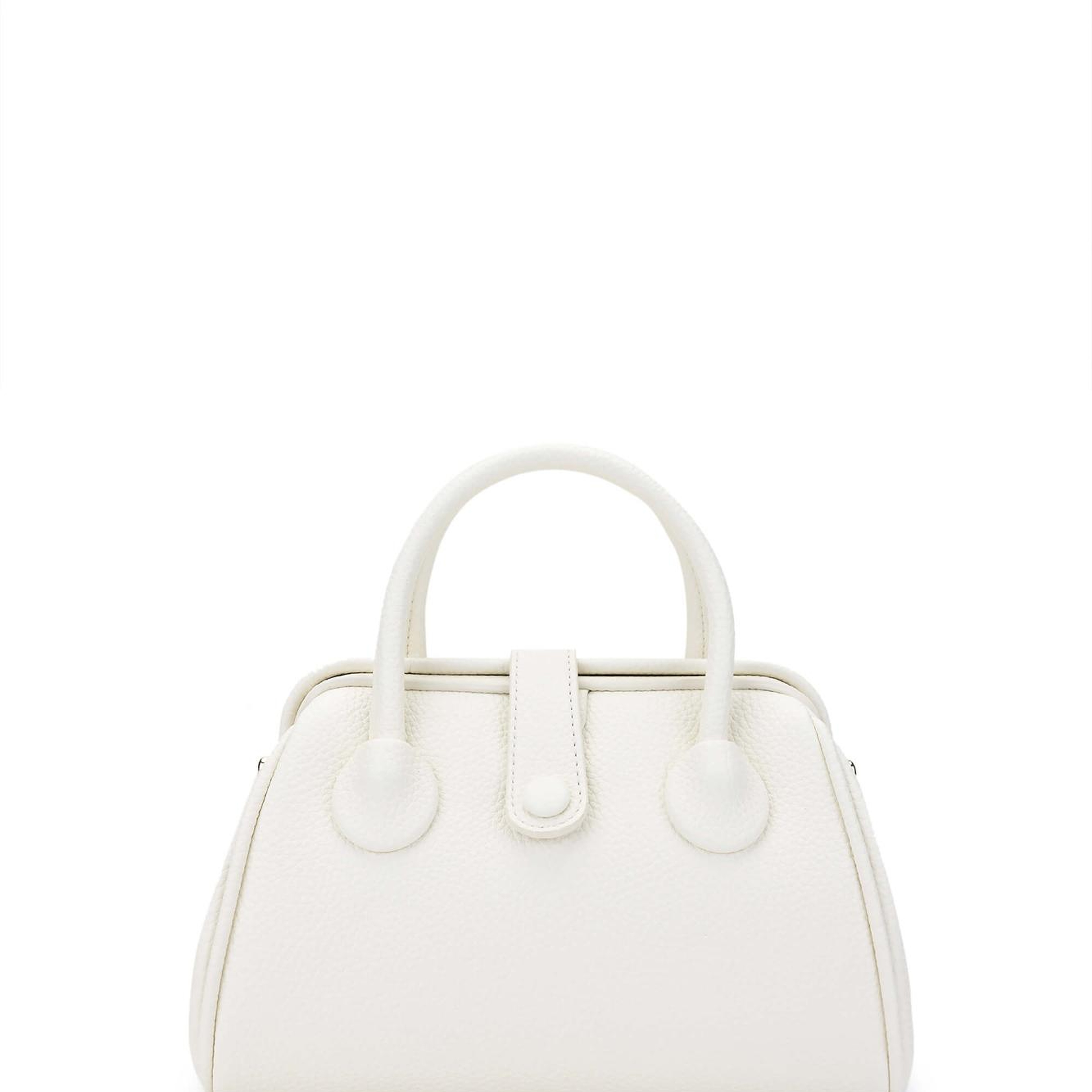 Tamer Tanca Kadın Vegan Beyaz Omuz Çanta