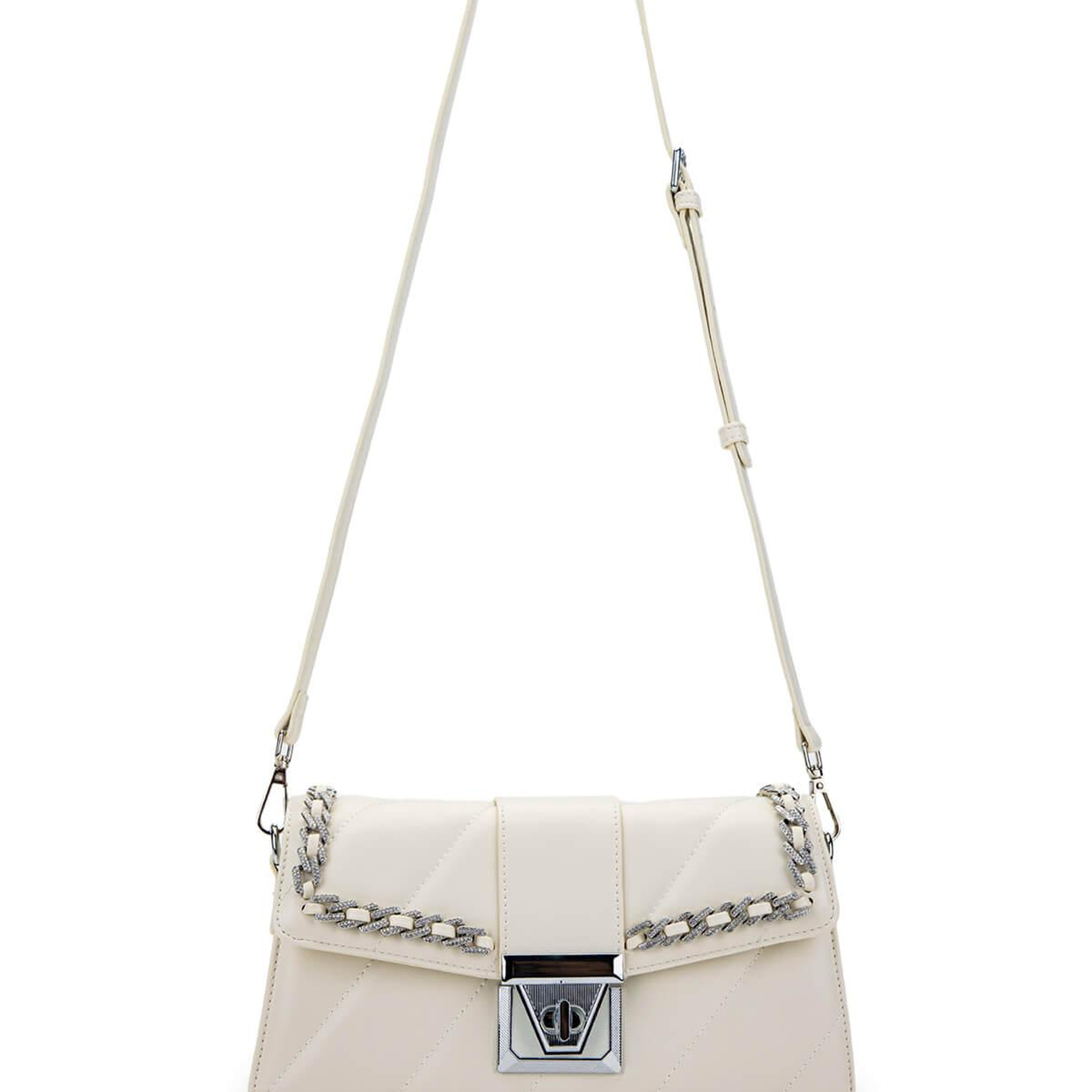 Tamer Tanca Kadın Vegan Bej Omuz Çanta