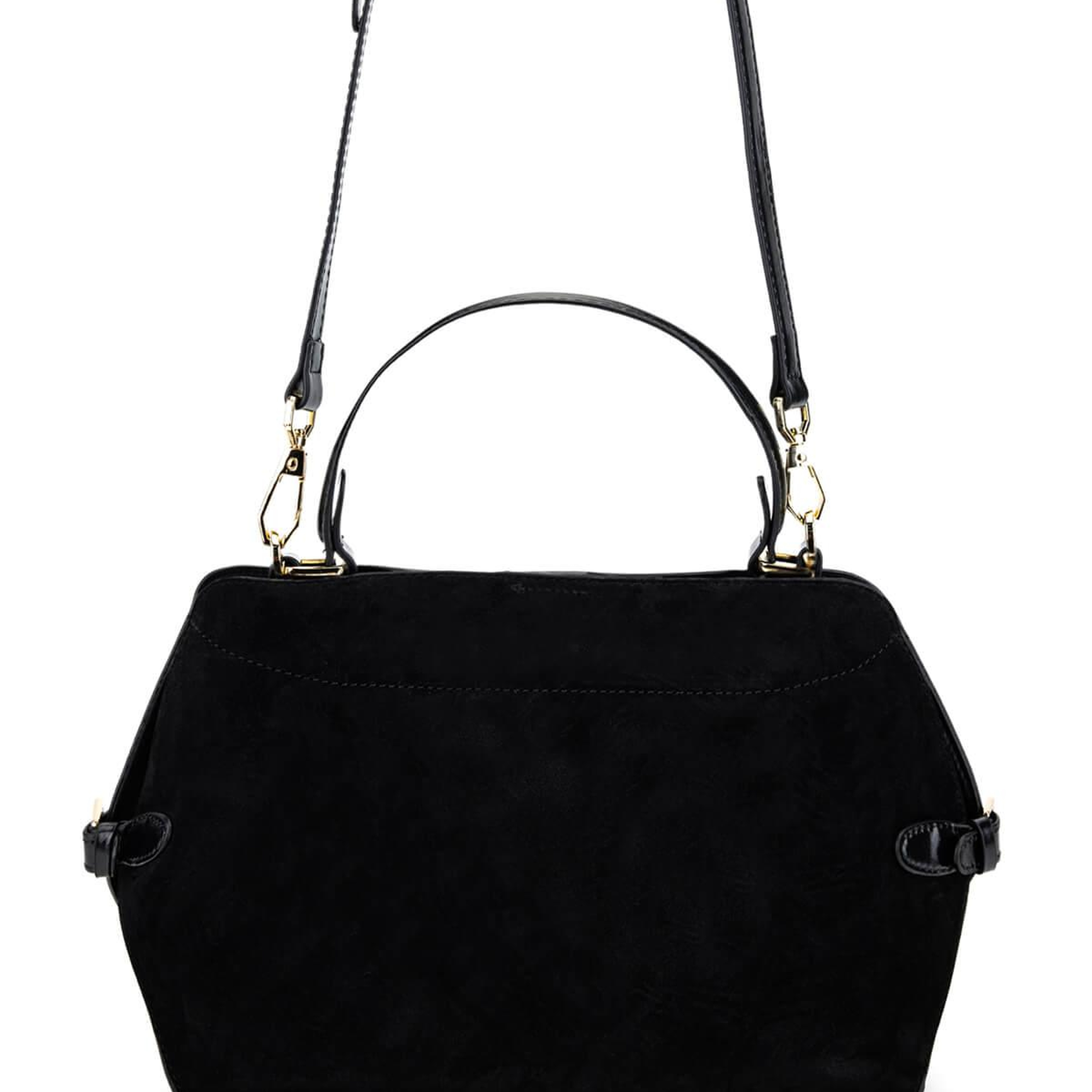 Tamer Tanca Kadın Suni Deri Siyah Omuz Çanta