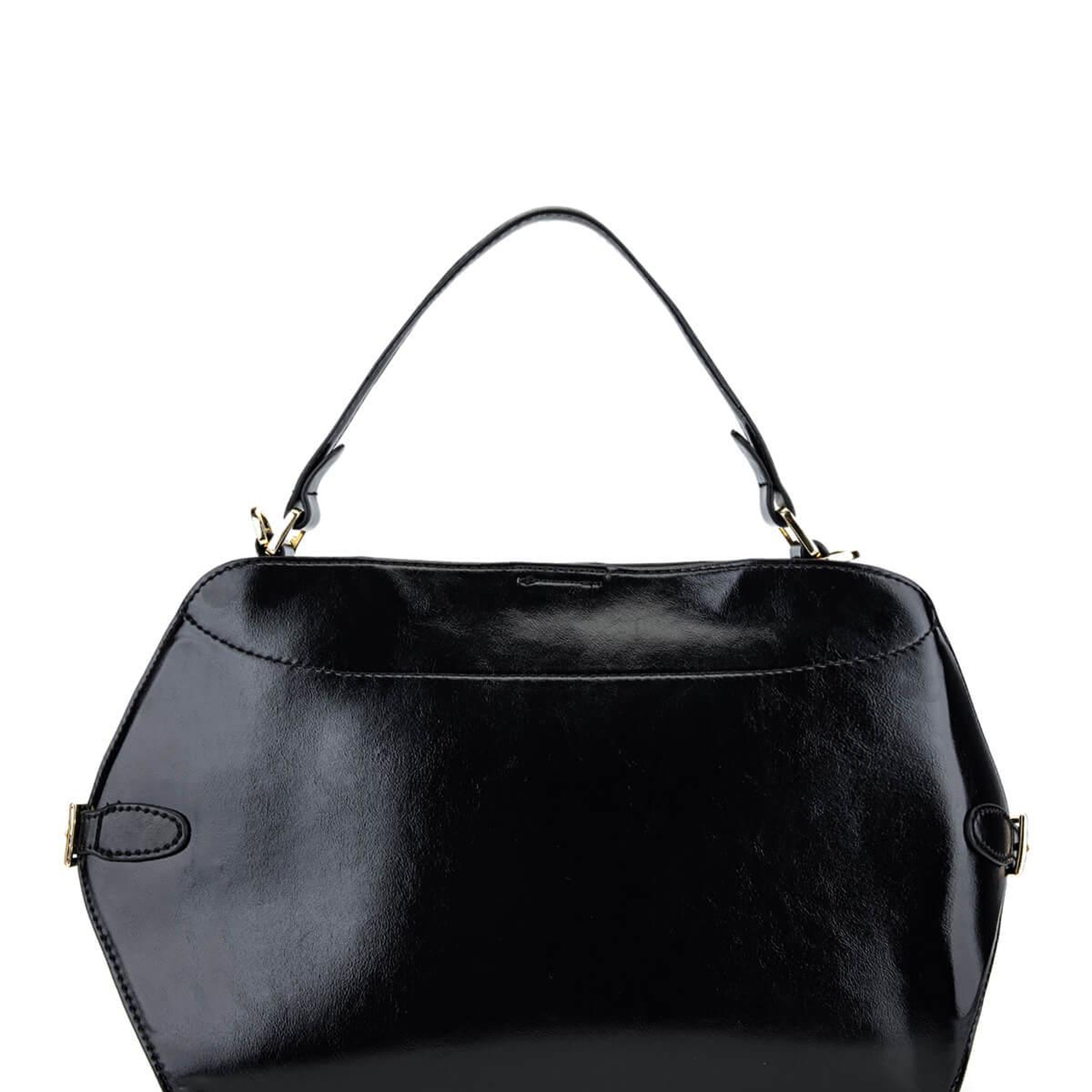 Tamer Tanca Kadın Suni Deri Siyah Omuz Çanta