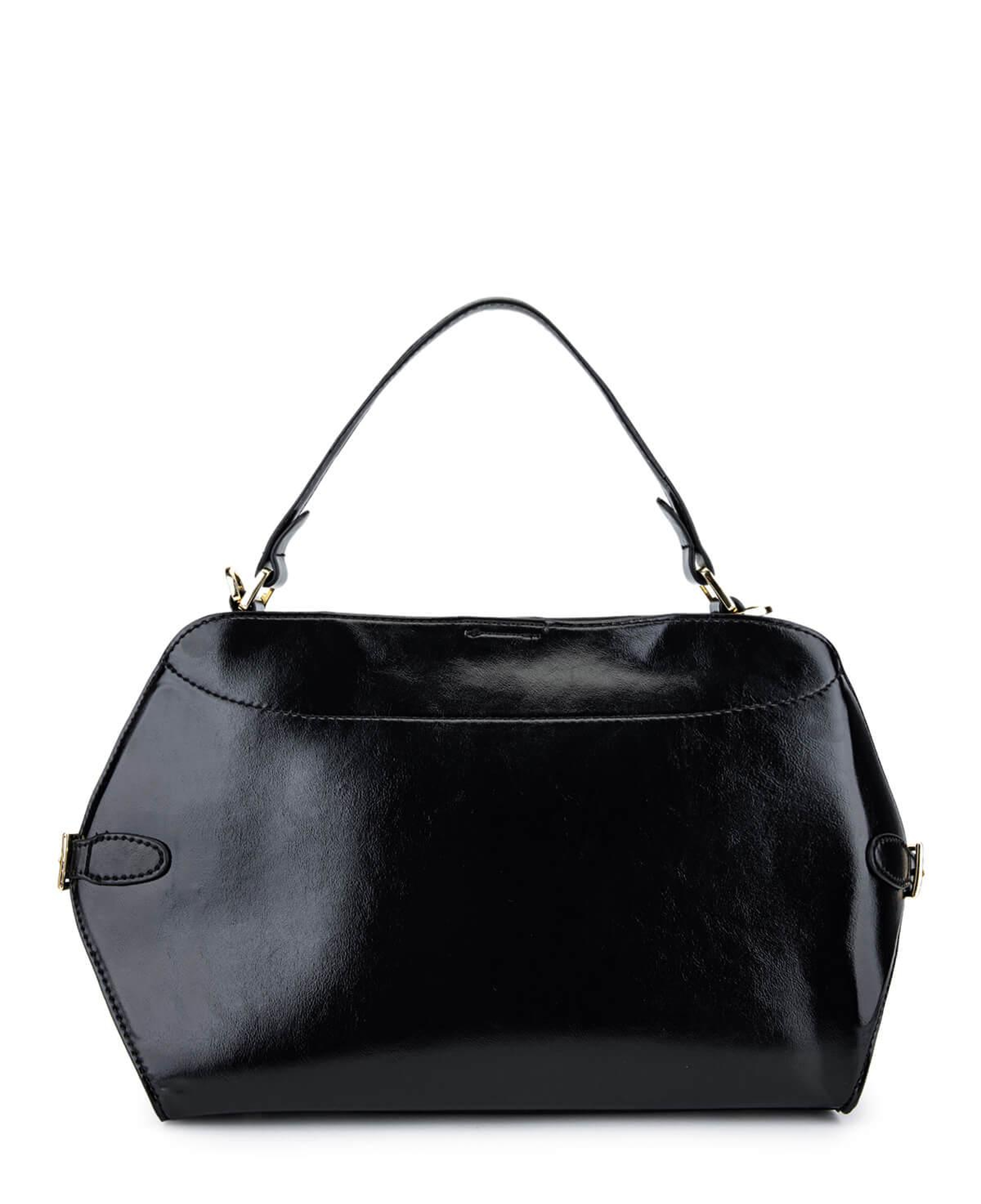 Tamer Tanca Kadın Suni Deri Siyah Omuz Çanta