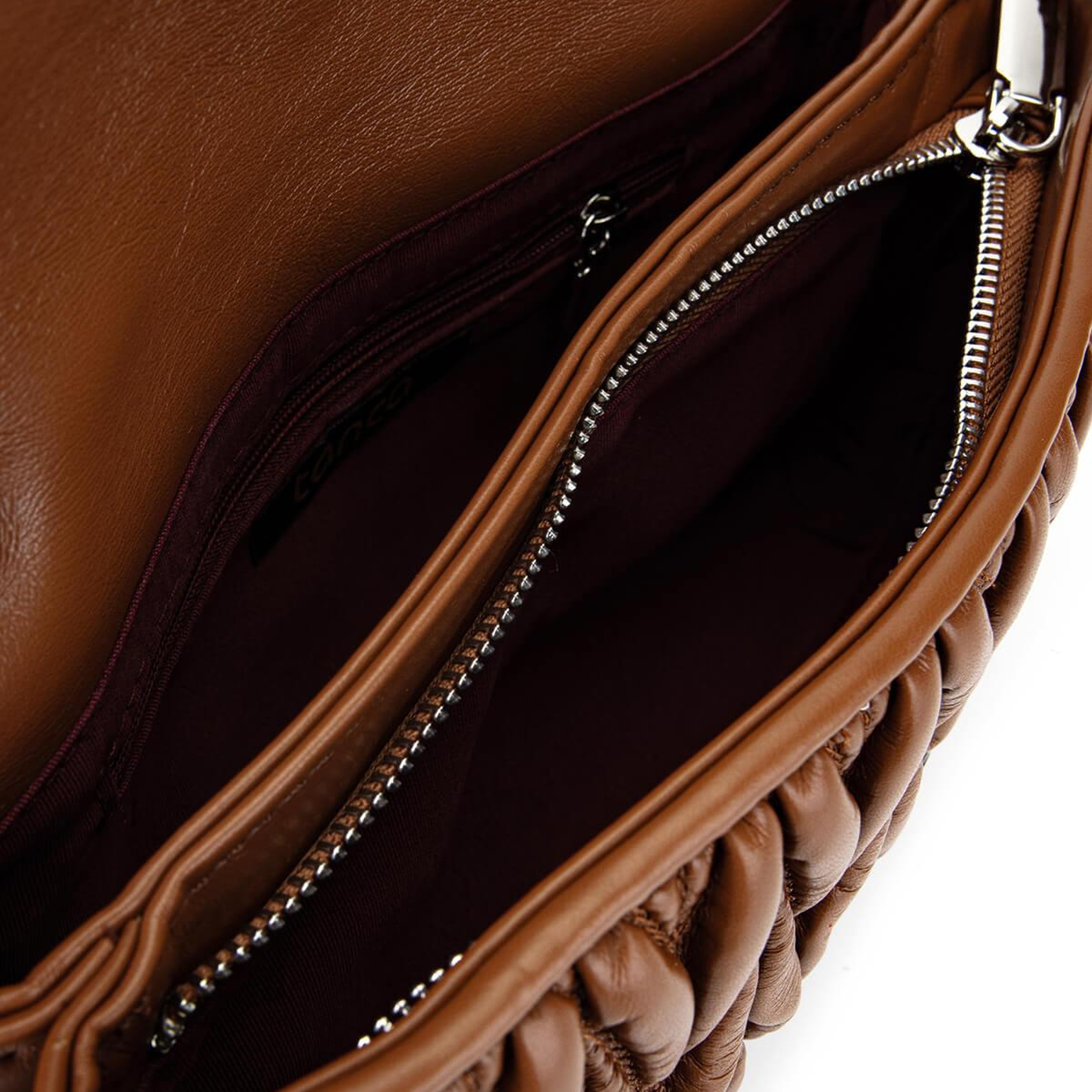 Tamer Tanca Kadın Suni Deri Camel Omuz Çanta