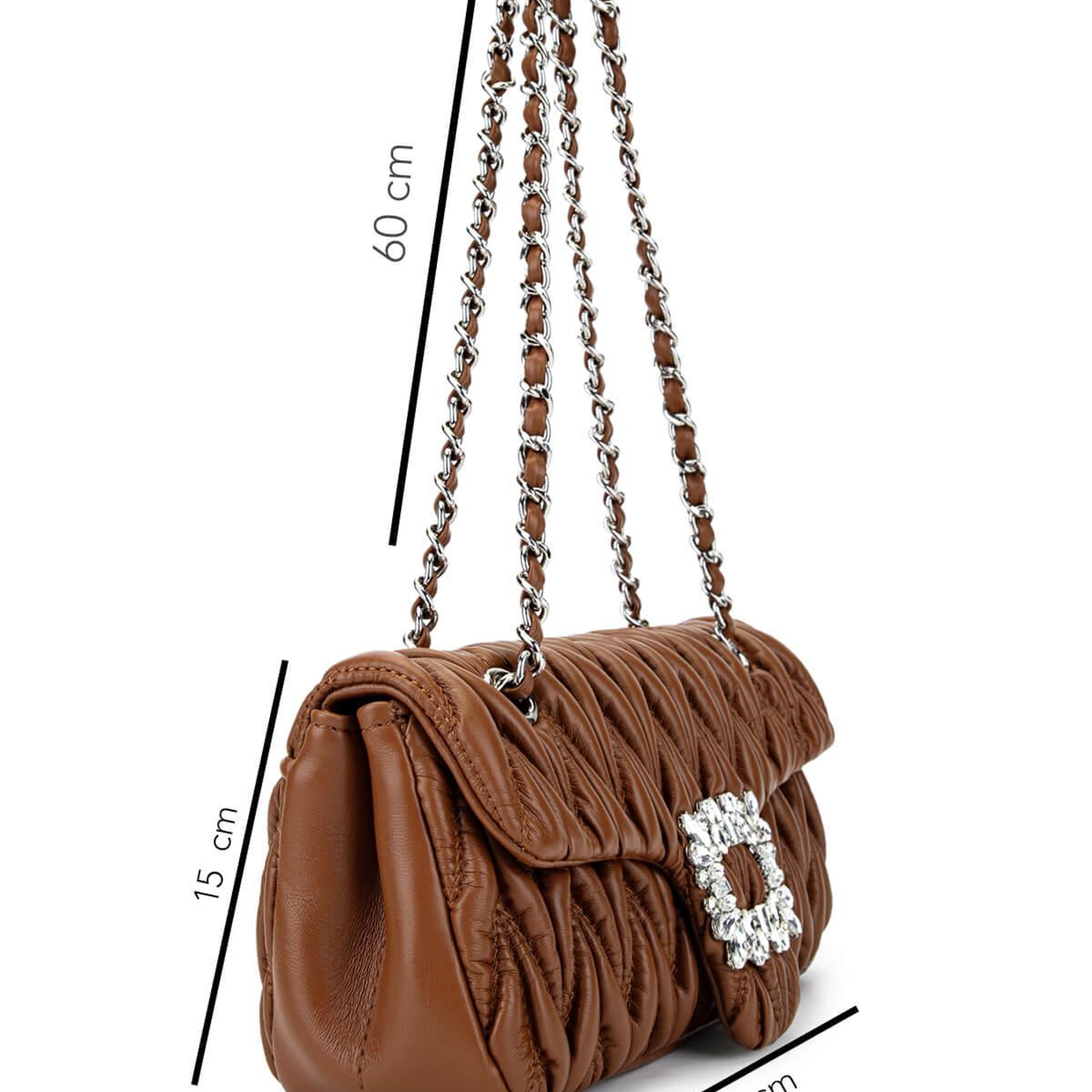 Tamer Tanca Kadın Suni Deri Camel Omuz Çanta