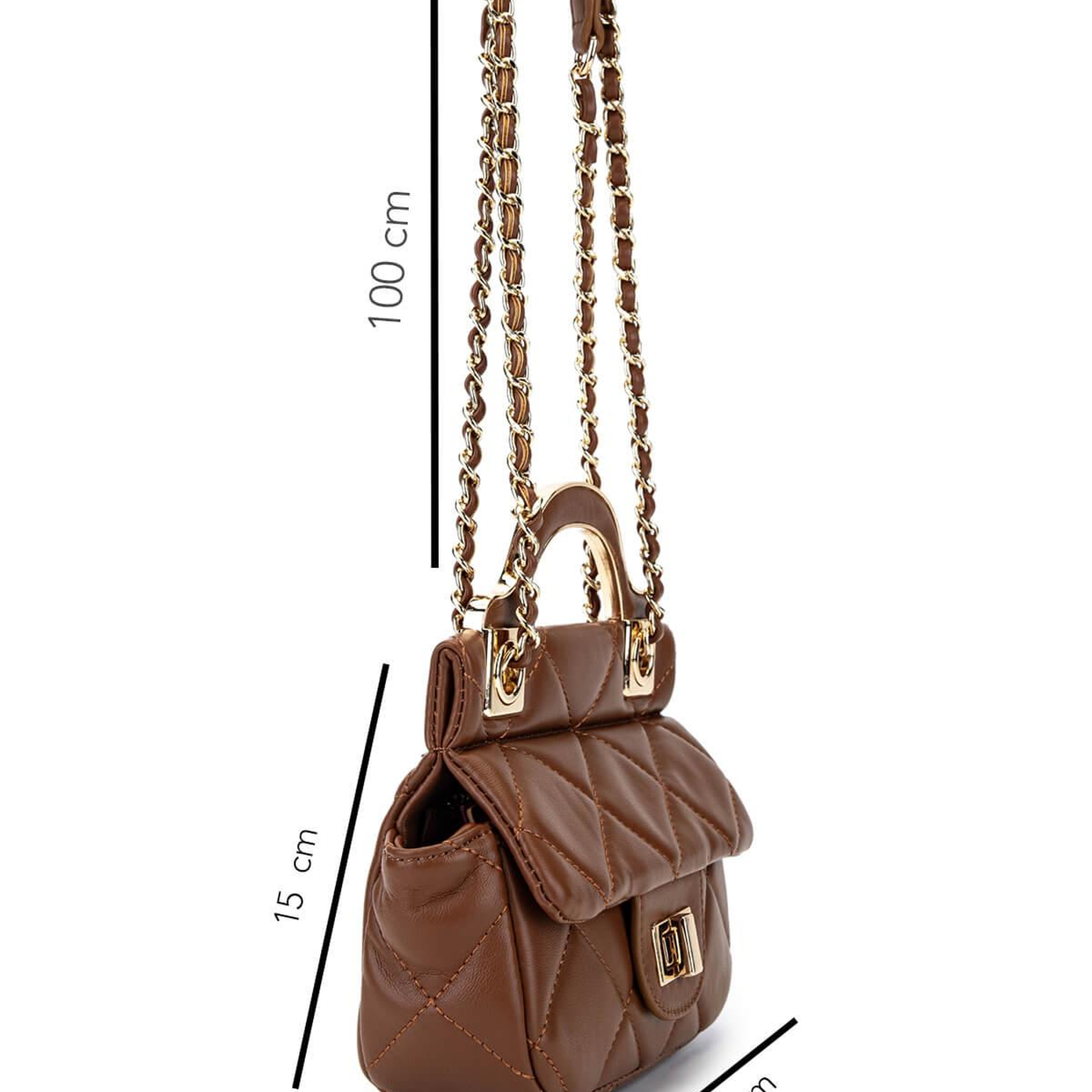 Tamer Tanca Kadın Suni Deri Camel Omuz Çanta