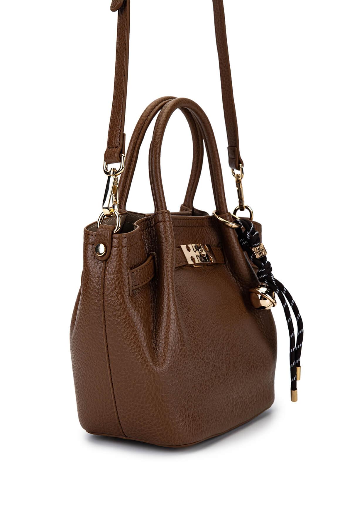 Tamer Tanca Kadın Suni Deri Camel Omuz Çanta