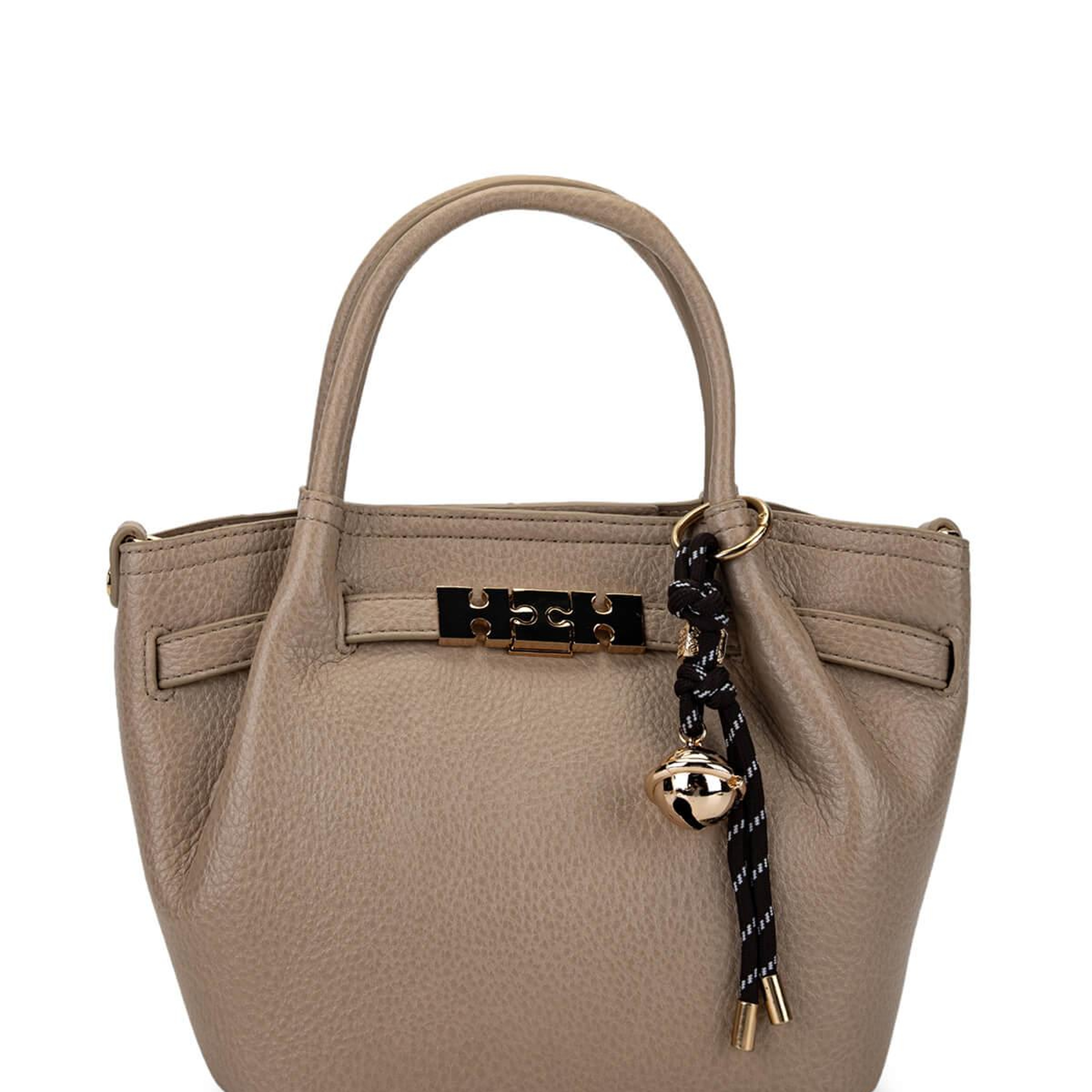 Tamer Tanca Kadın Suni Deri Taupe Omuz Çanta