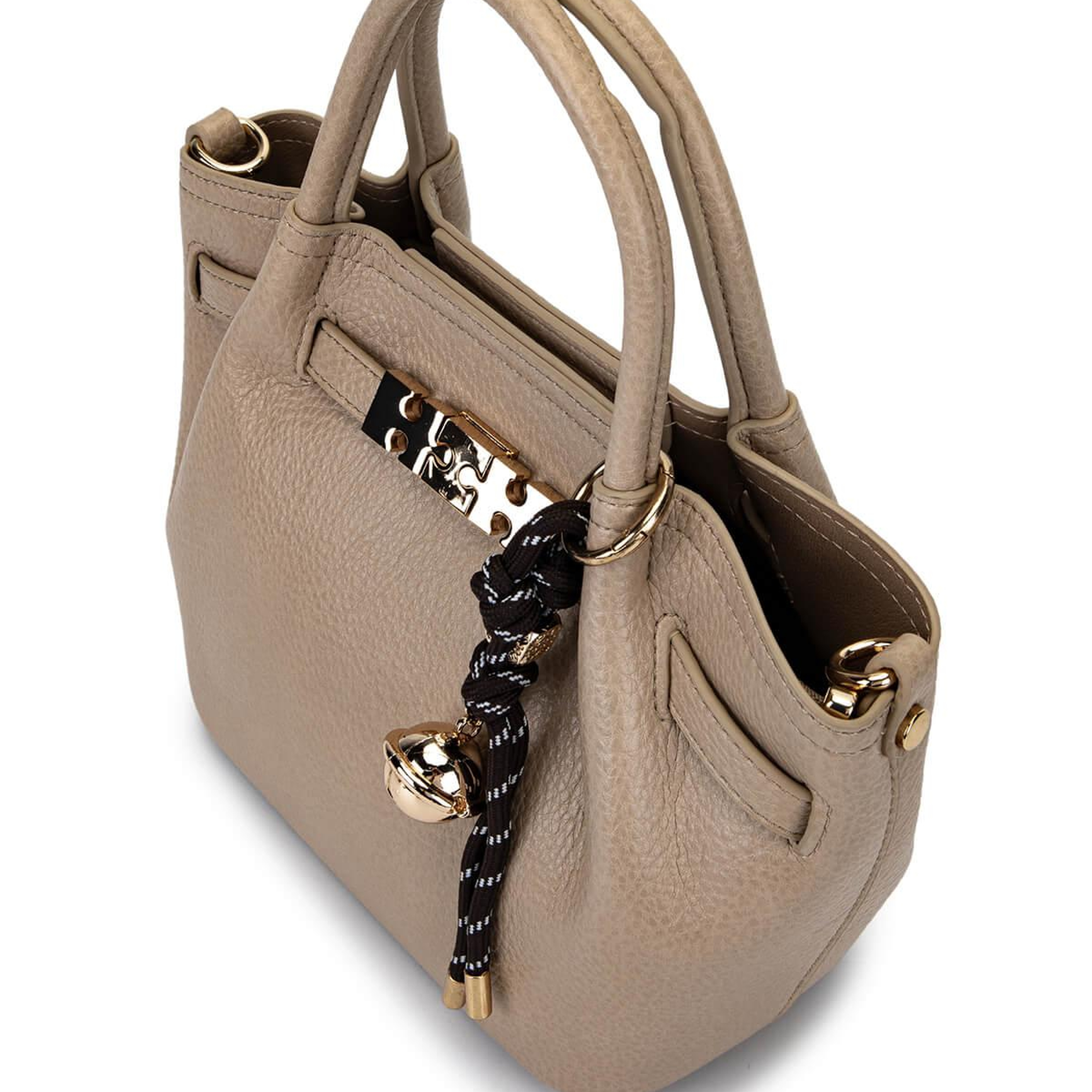 Tamer Tanca Kadın Suni Deri Taupe Omuz Çanta