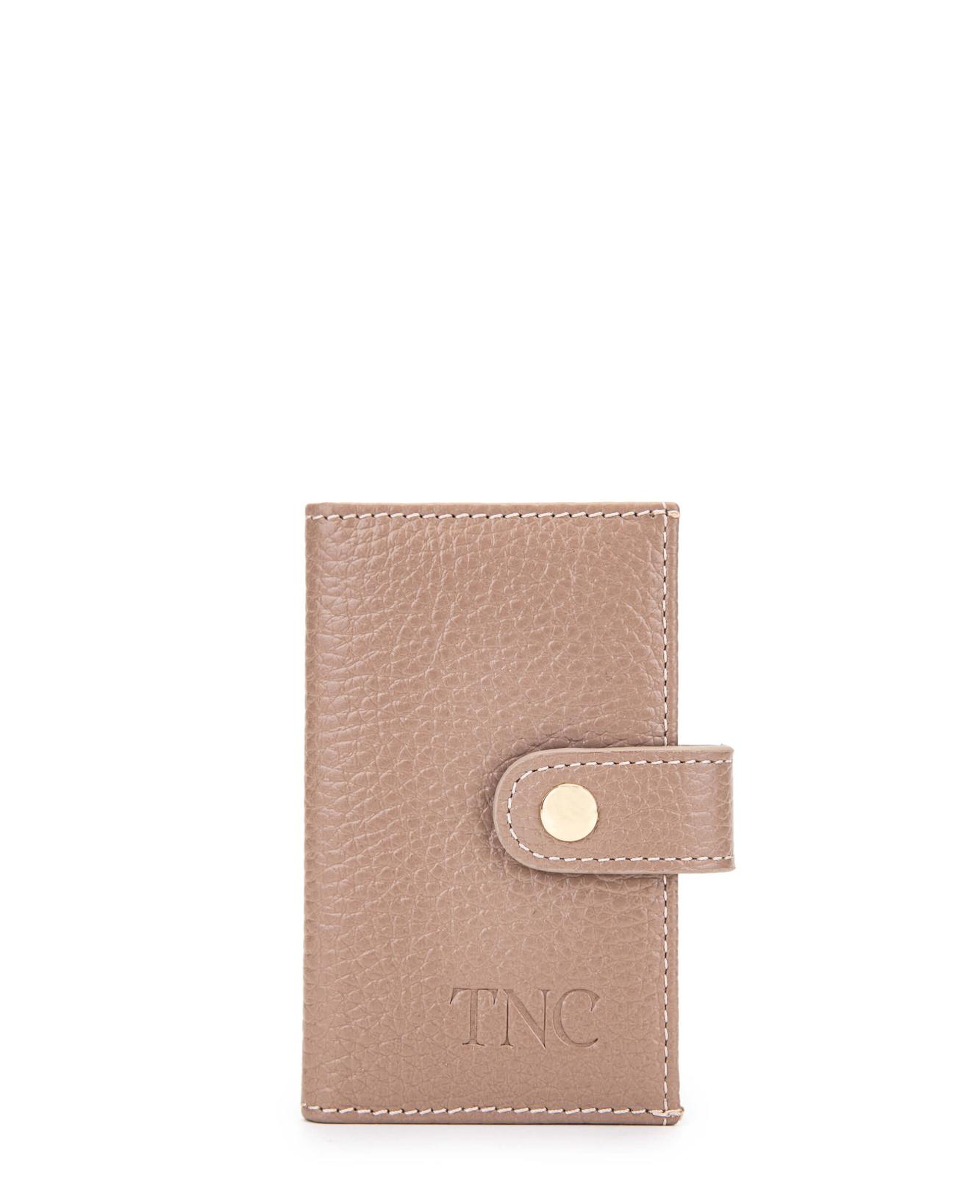Tamer Tanca Unisex Hakiki Deri Vizon Floter Kartlık