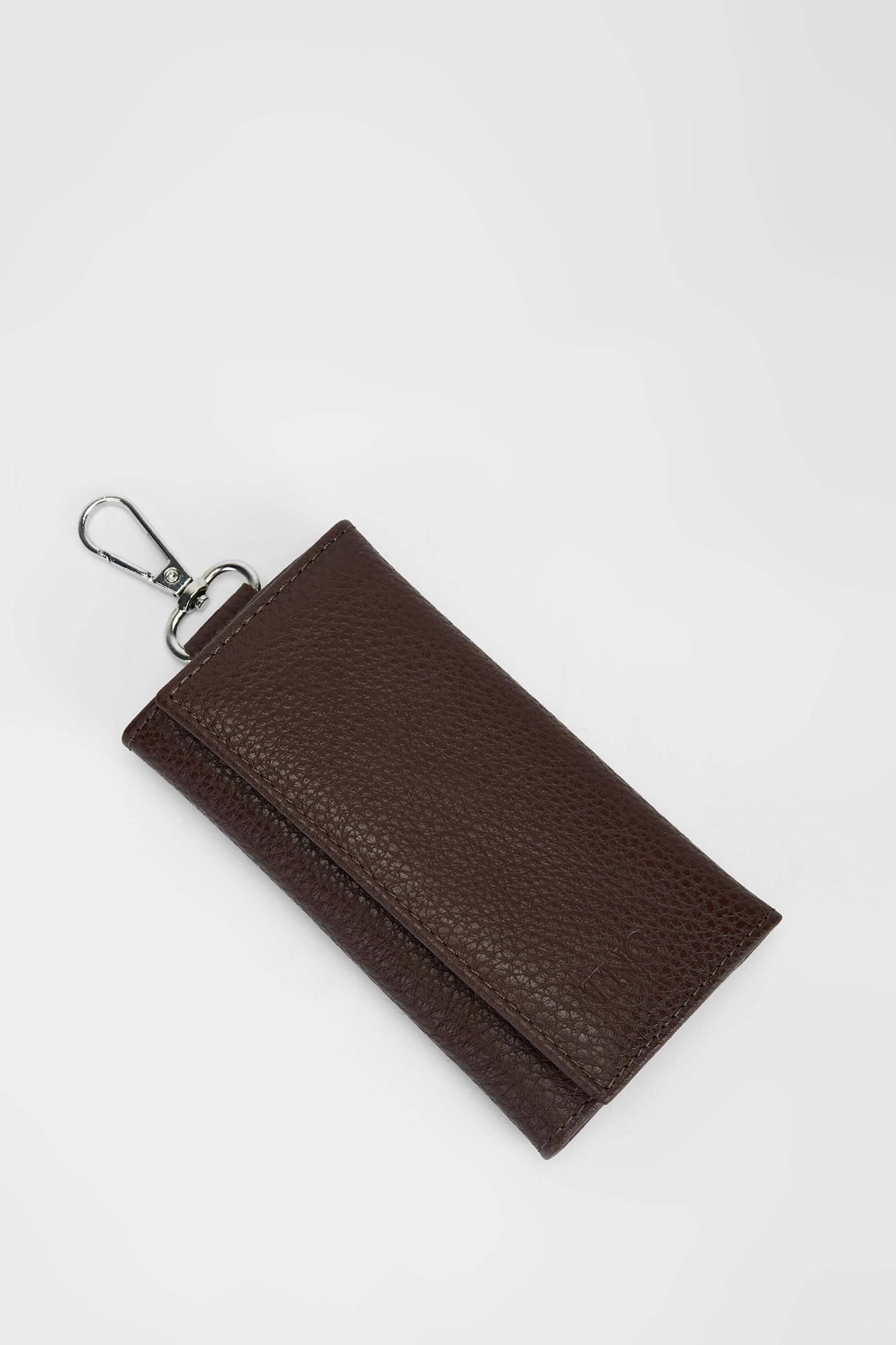 Tamer Tanca Erkek Hakiki Deri Kahverengi Anahtarlık