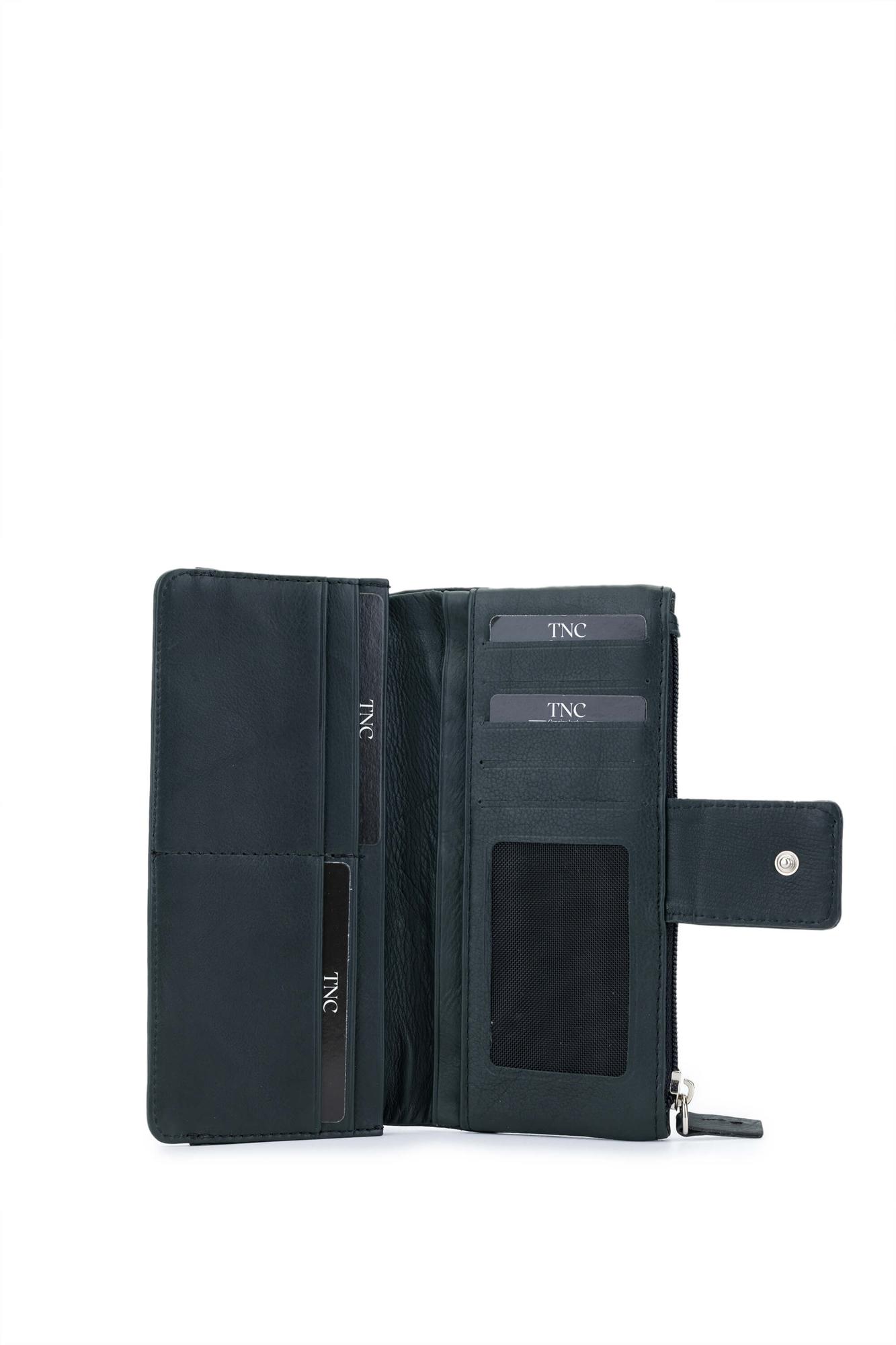 Tamer Tanca Erkek Hakiki Deri Haki Cüzdan Cuzdan