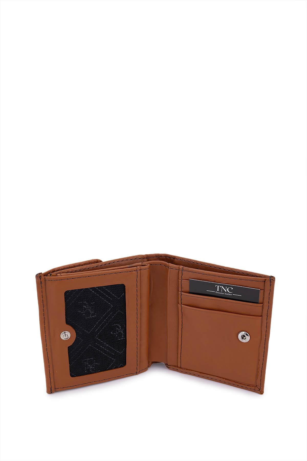 Tamer Tanca Unisex Hakiki Deri Taba Cüzdan Cuzdan