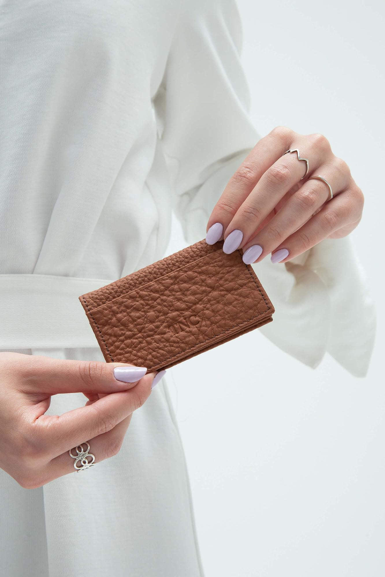 Tamer Tanca Erkek Hakiki Deri Taba Kartlık