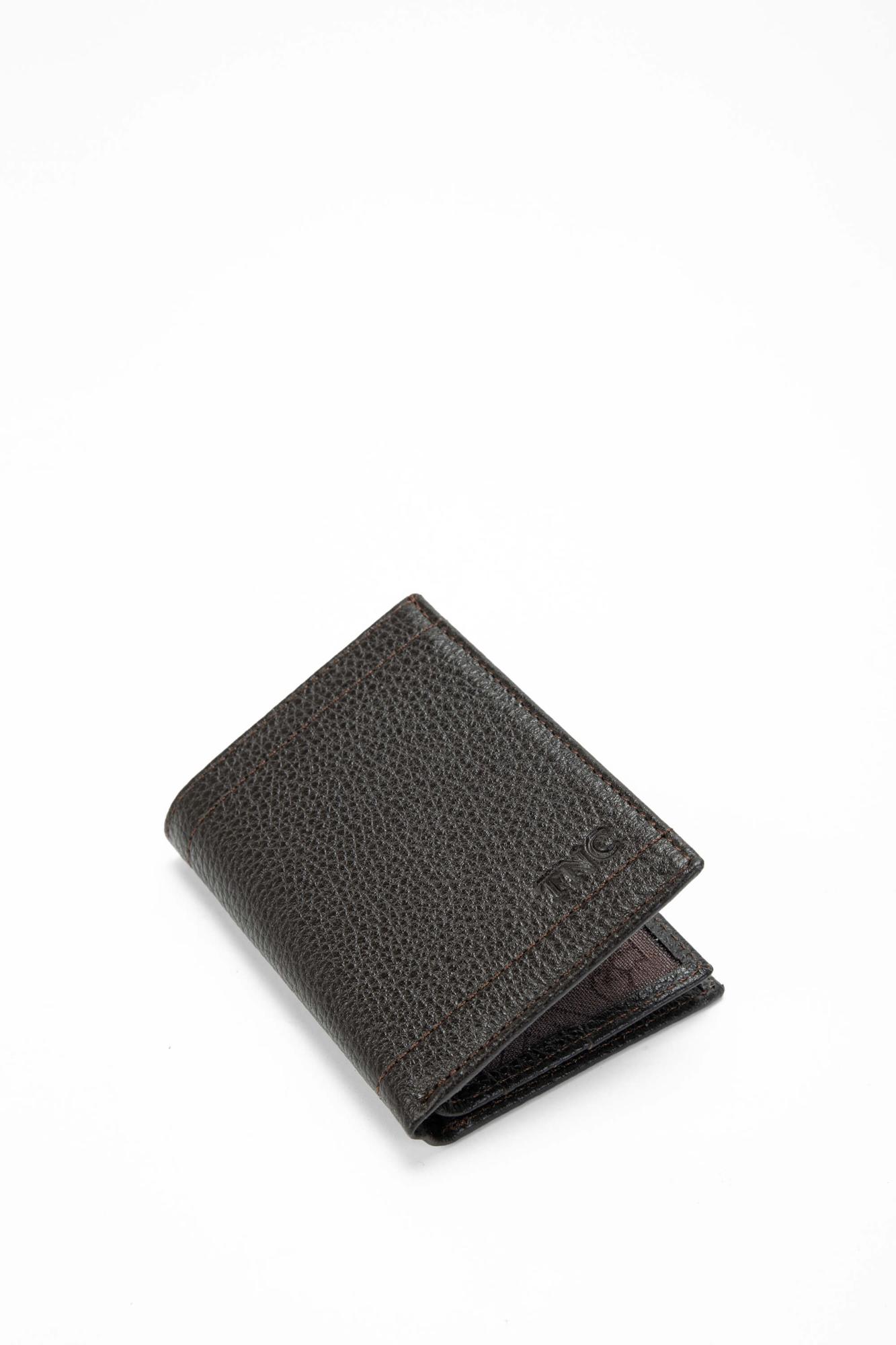 Tamer Tanca Erkek Hakiki Deri Kahverengi Cüzdan Cuzdan